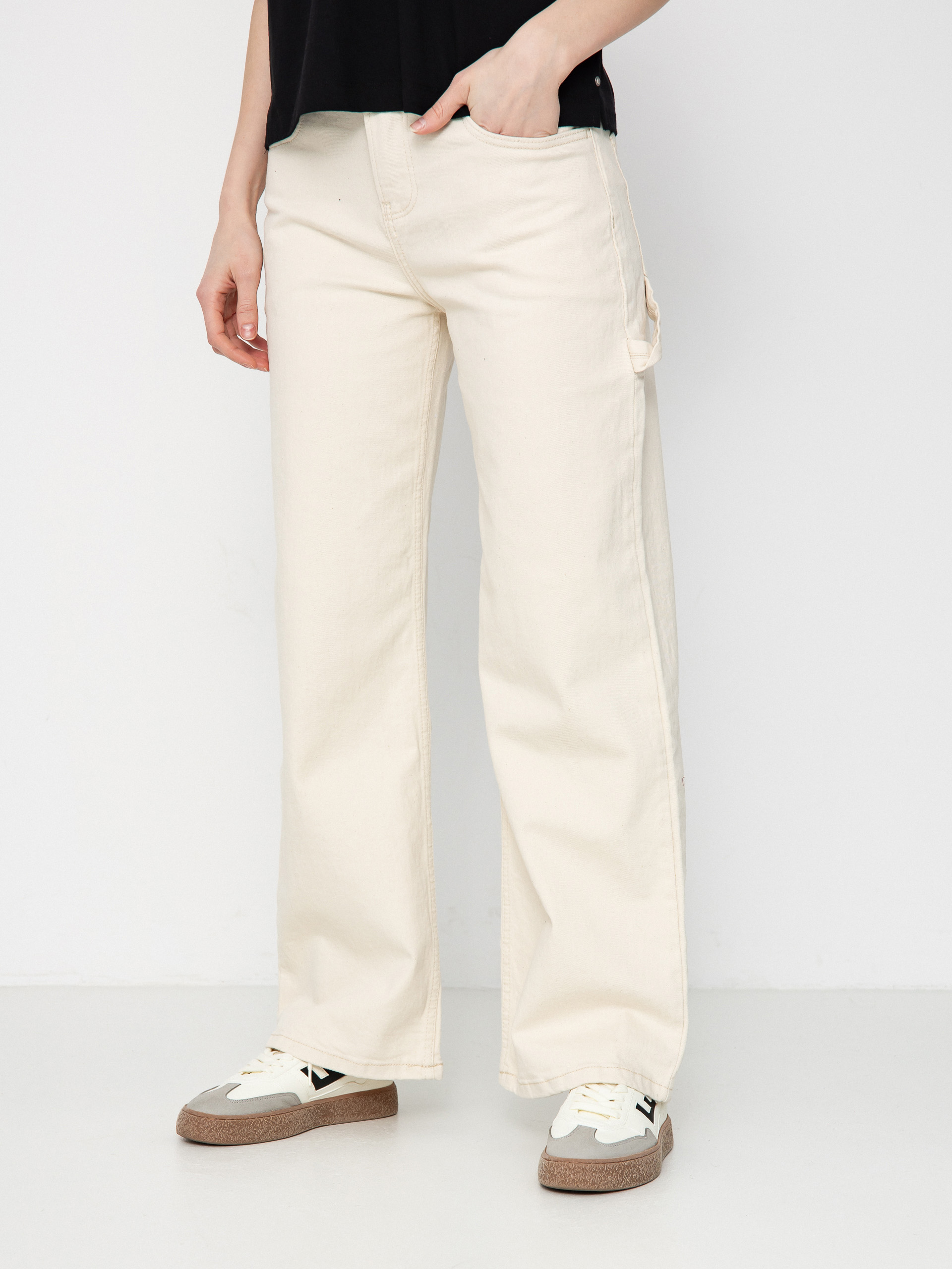 Roxy Pants Finley Worker Regular Wmn (bone)
