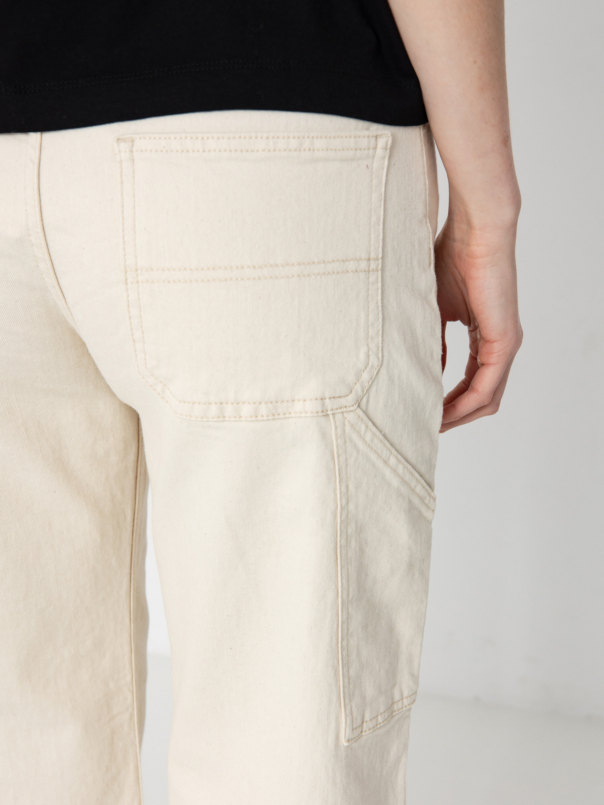 Roxy Pants Finley Worker Regular Wmn (bone)