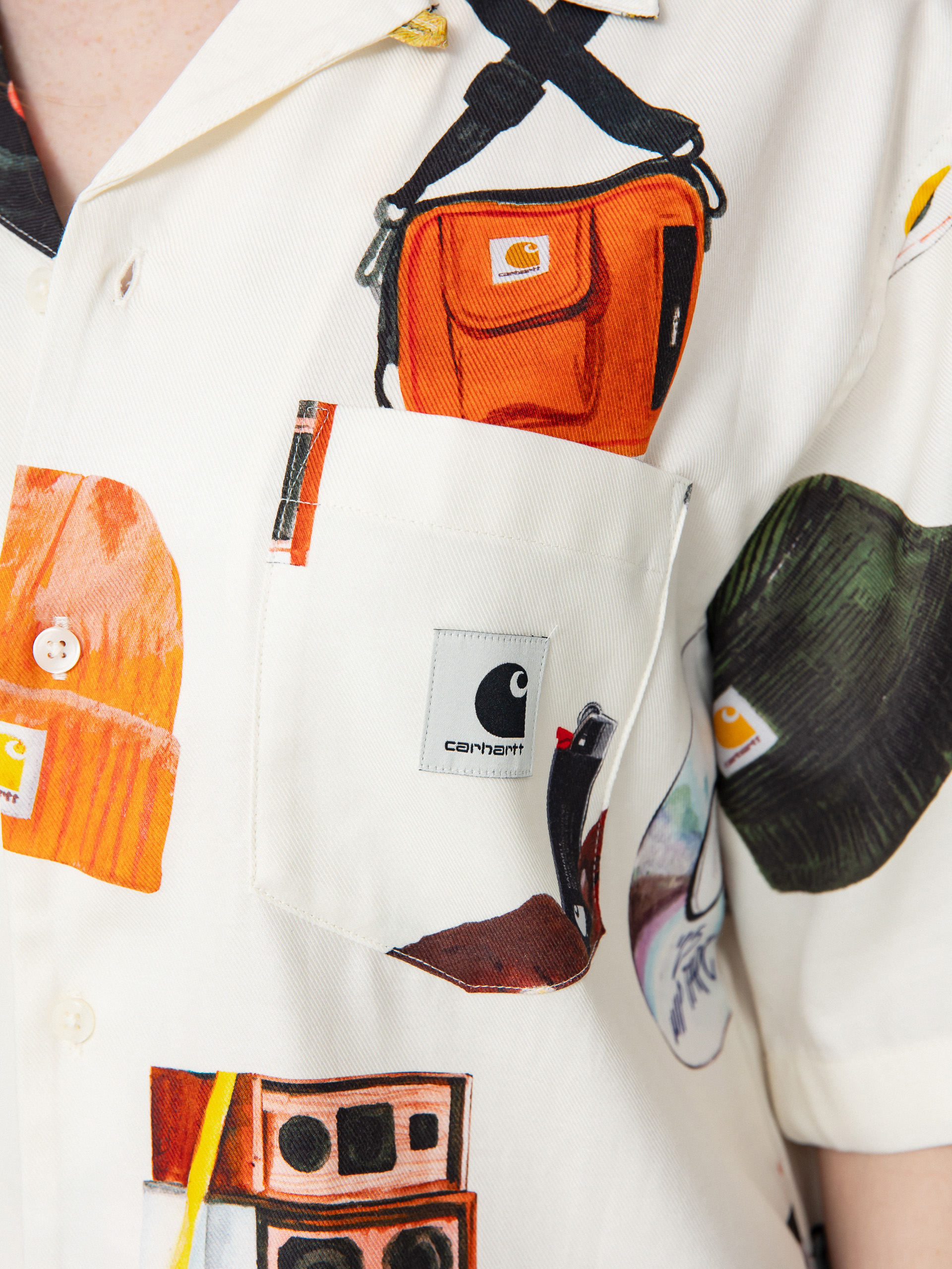 Carhartt WIP Jacob Rochester Wmn Hemd (jacob rochester print/wax)