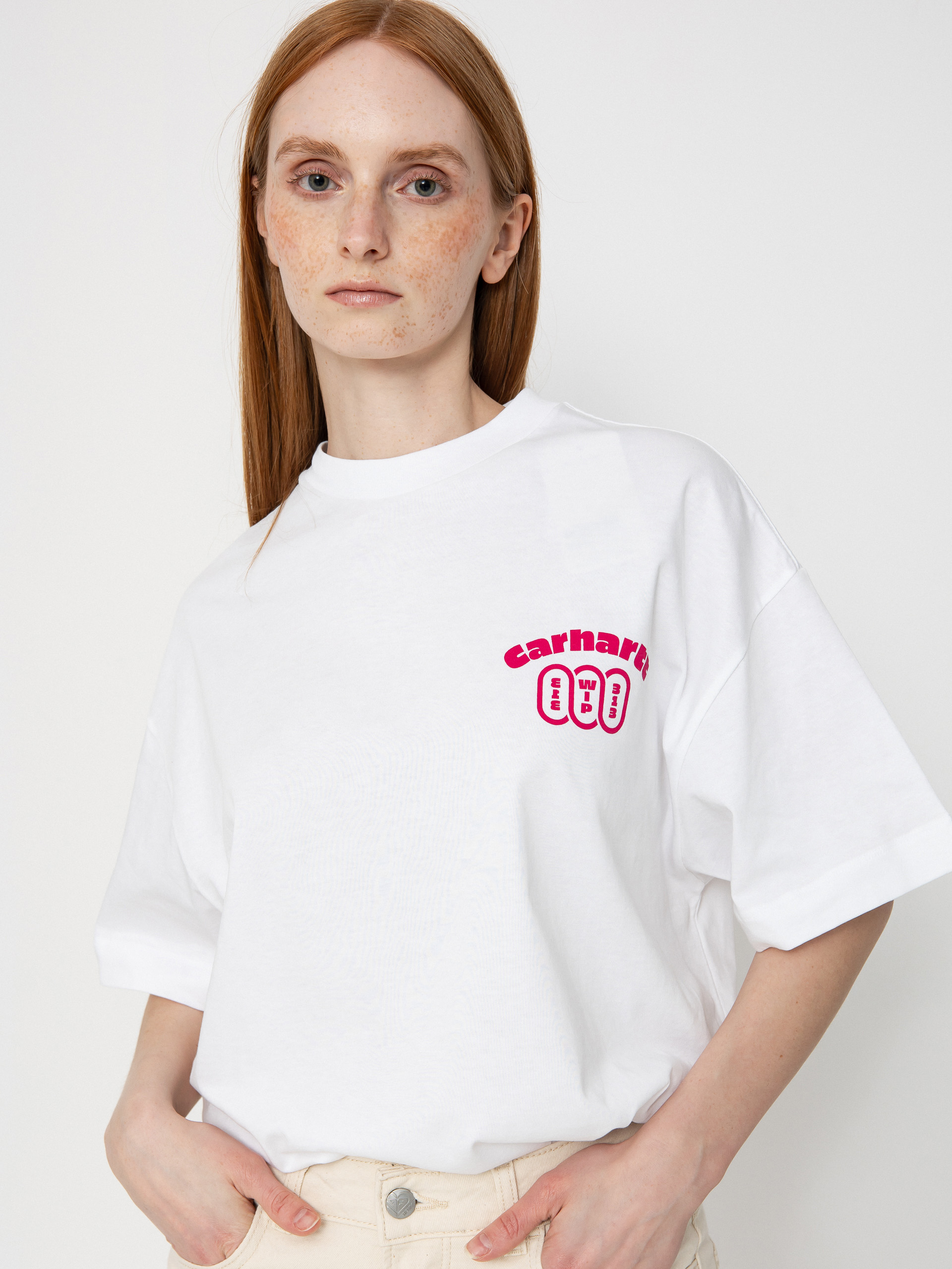 Carhartt WIP Day Off Wmn T-Shirt (white/disco)