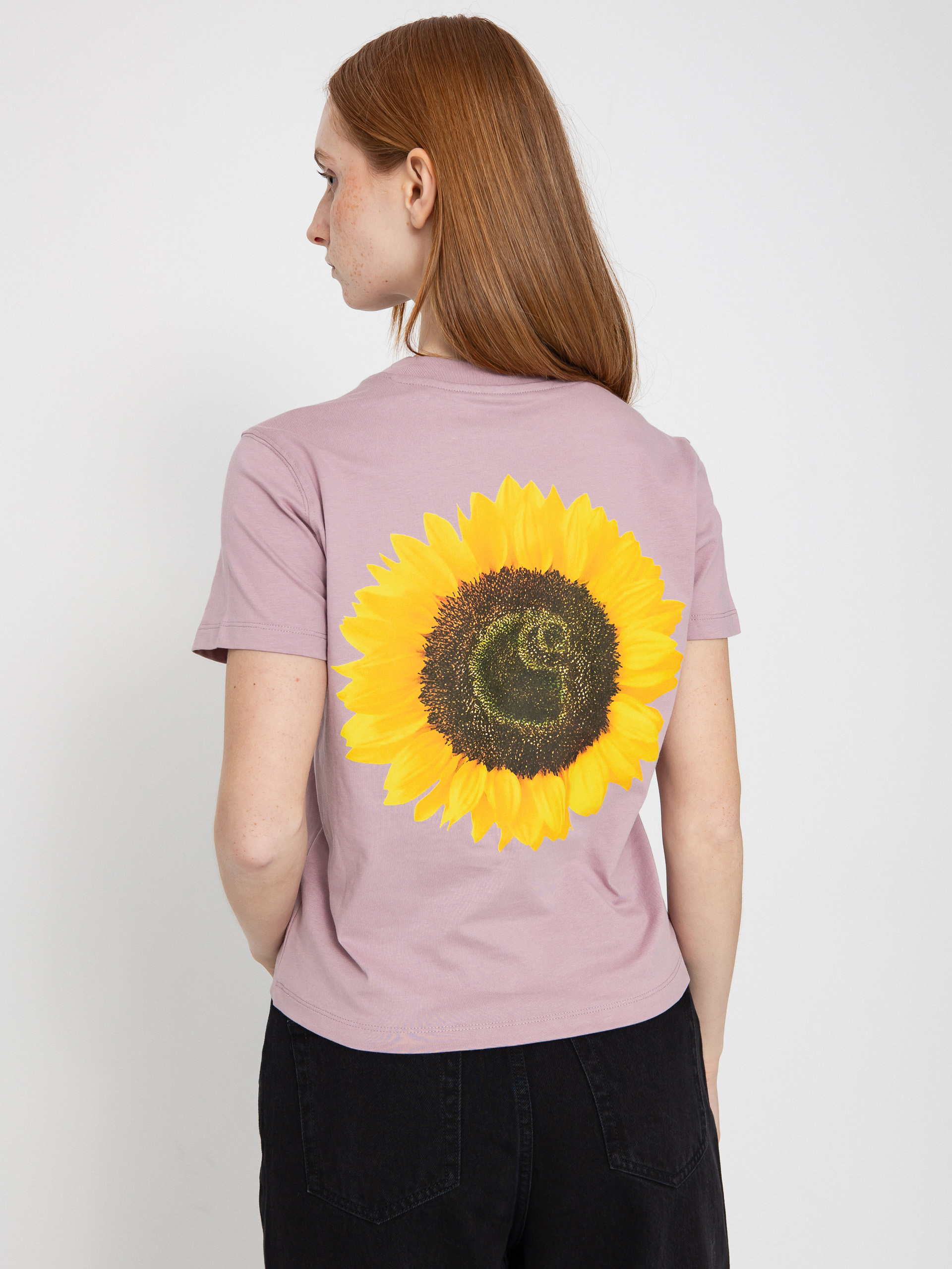 【carhartt】\"S/S Sunflower\"サンフラワー花コットンTシャツ/4色 Carhartt WIP S/S SUNFLOWER T-SHIRT（カーハートワークイン