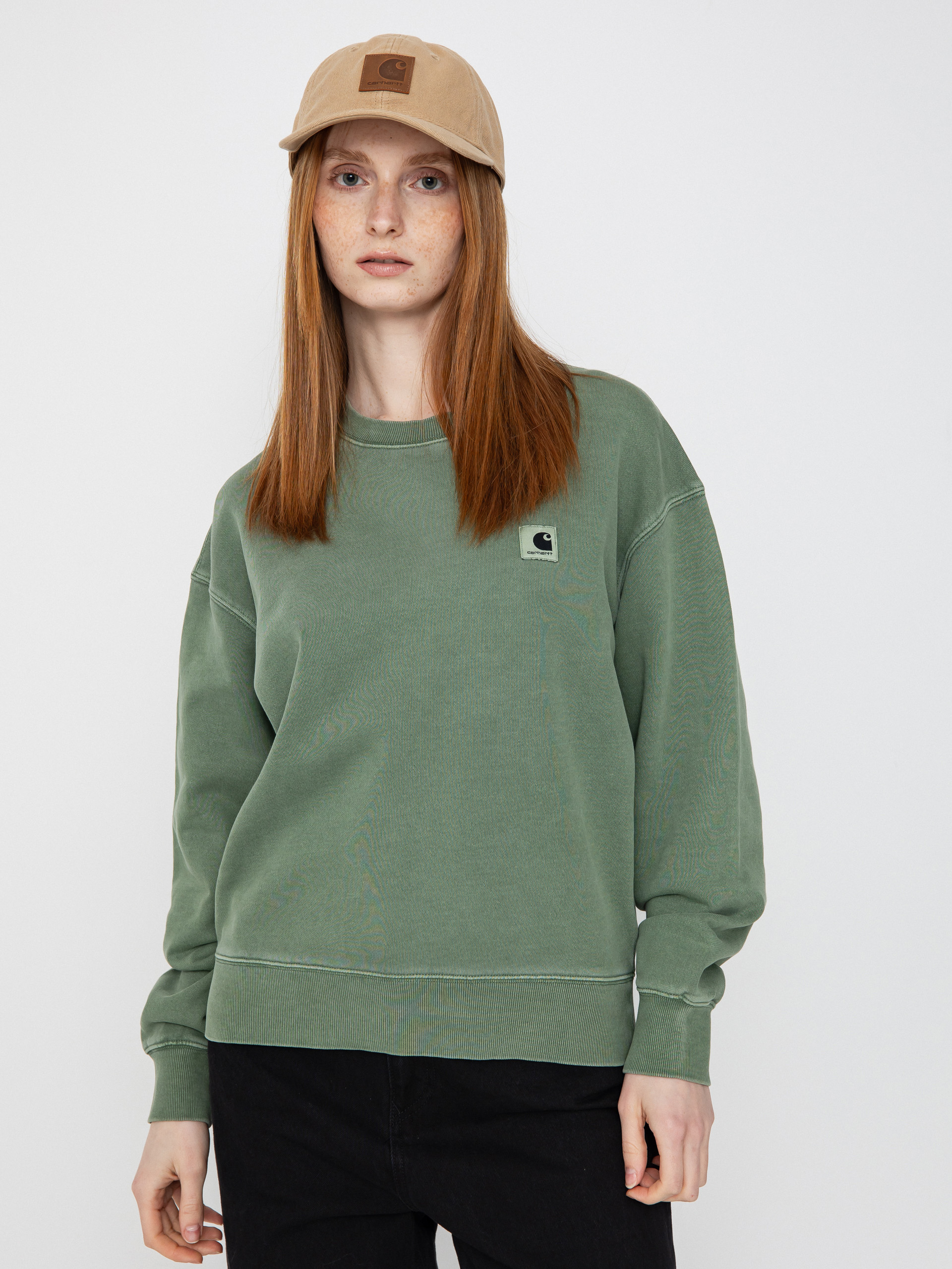 Carhartt WIP Nelson Wmn Sweatshirt - green (park)