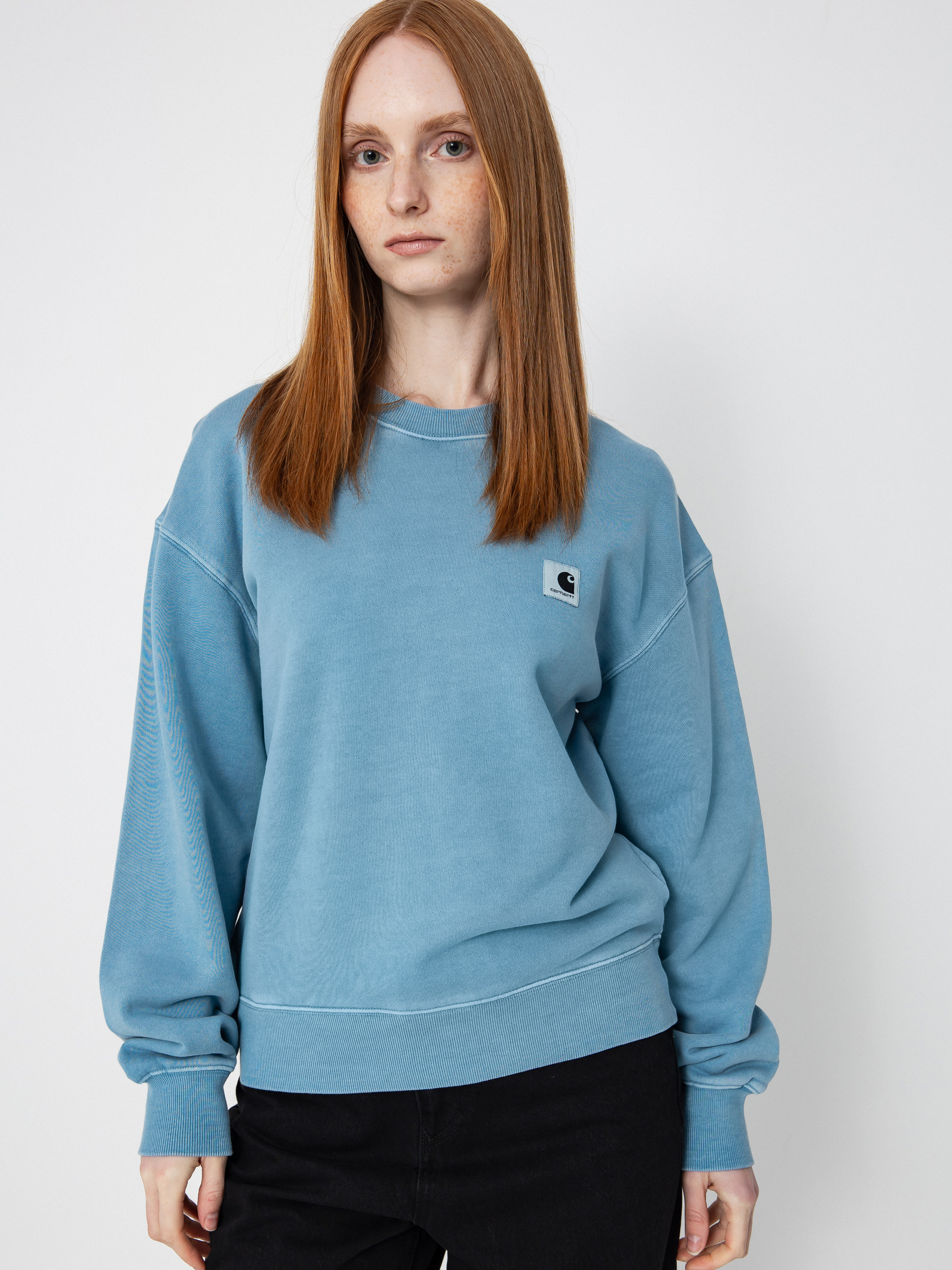 Carhartt WIP Nelson Wmn Sweatshirt (clay blue)
