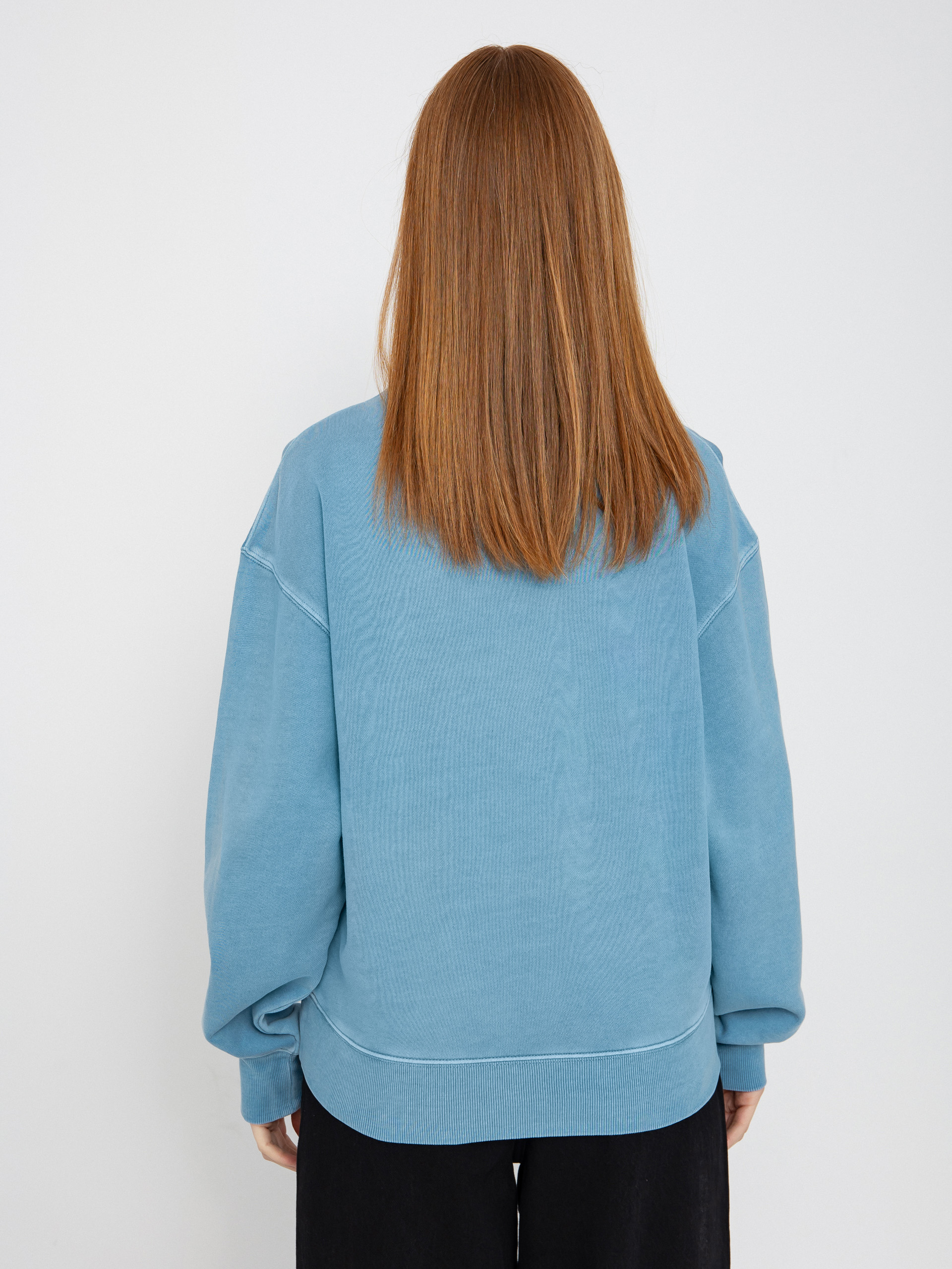 Carhartt WIP Nelson Wmn Sweatshirt - blue (clay blue)