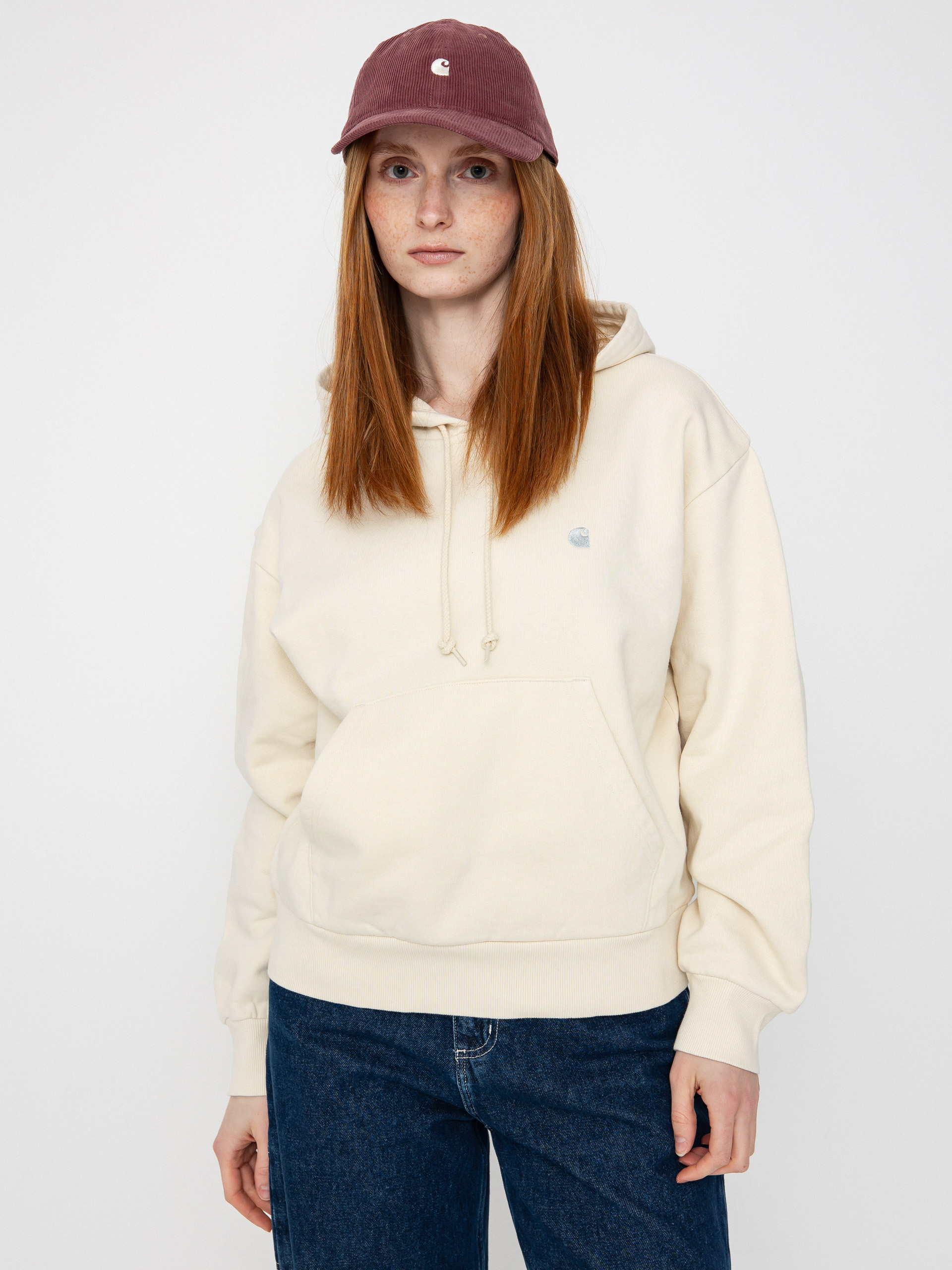 Carhartt WIP Casey HD Wmn Hoodie (natural/silver)