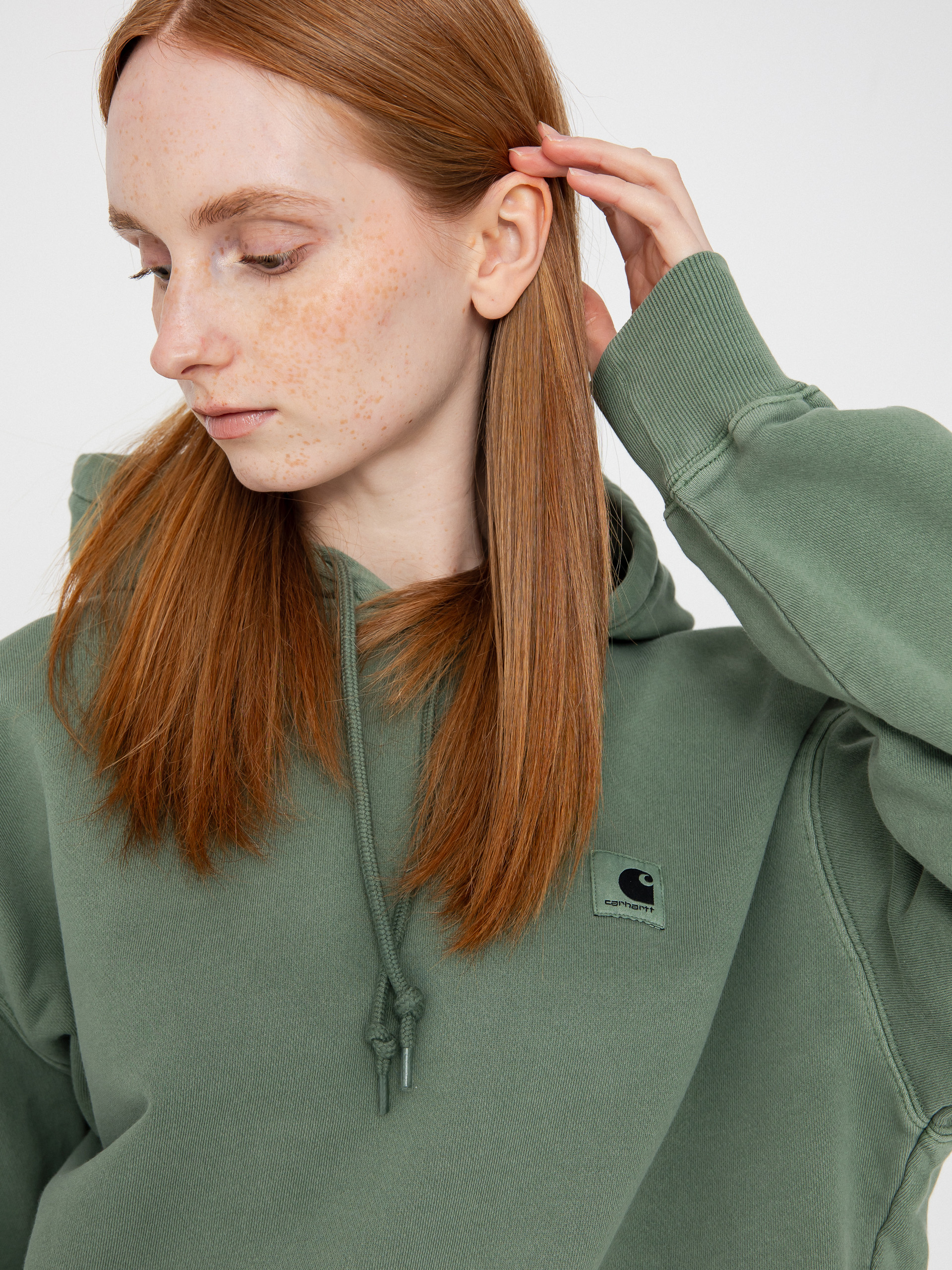Carhartt WIP Nelson HD Wmn Hoodie (park)