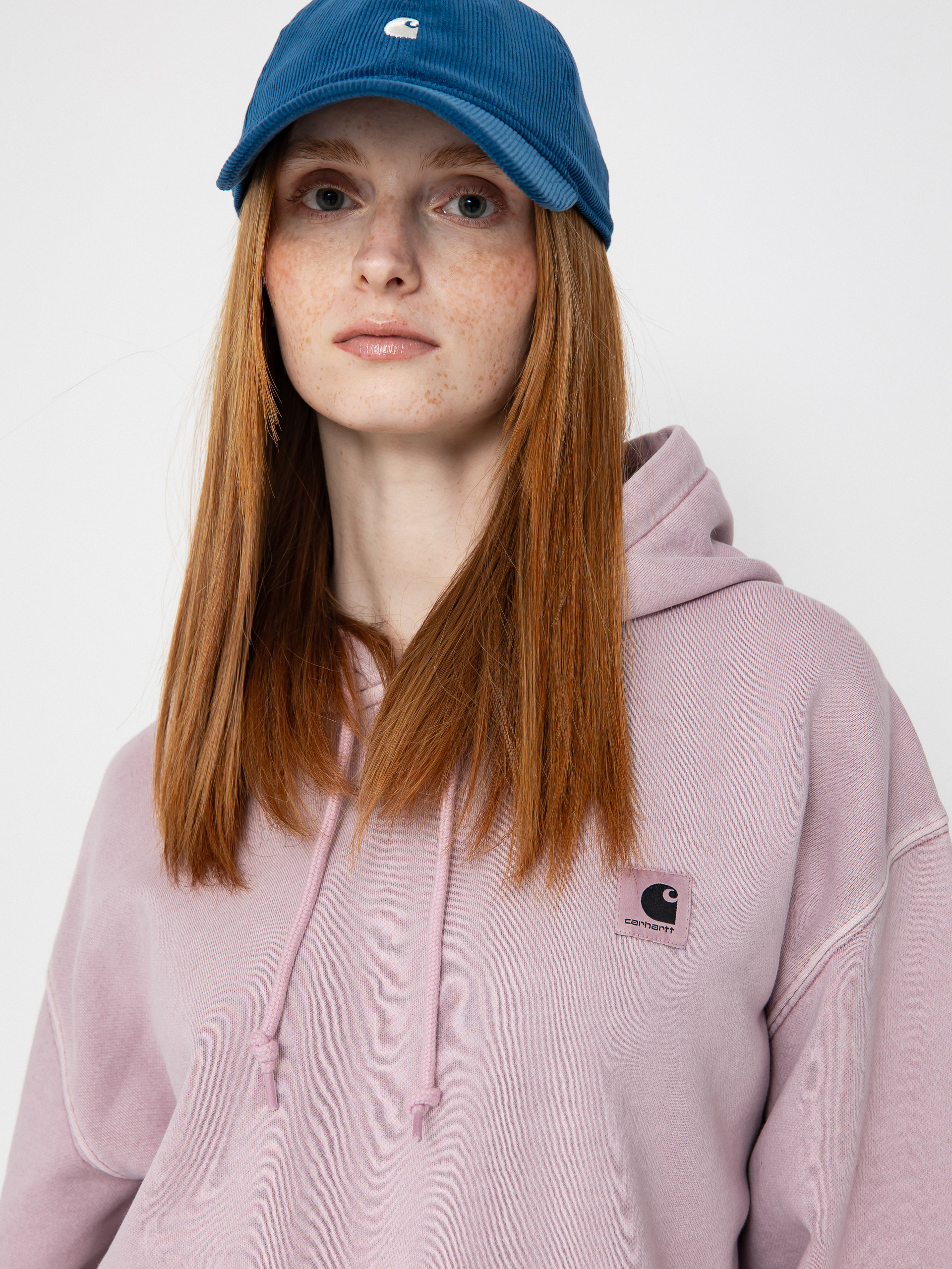 Carhartt WIP Nelson HD Wmn Hoodie - pink (hortensia) Carhartt WIP Nelson HD Wmn Hoodie - pink (hortensia)
