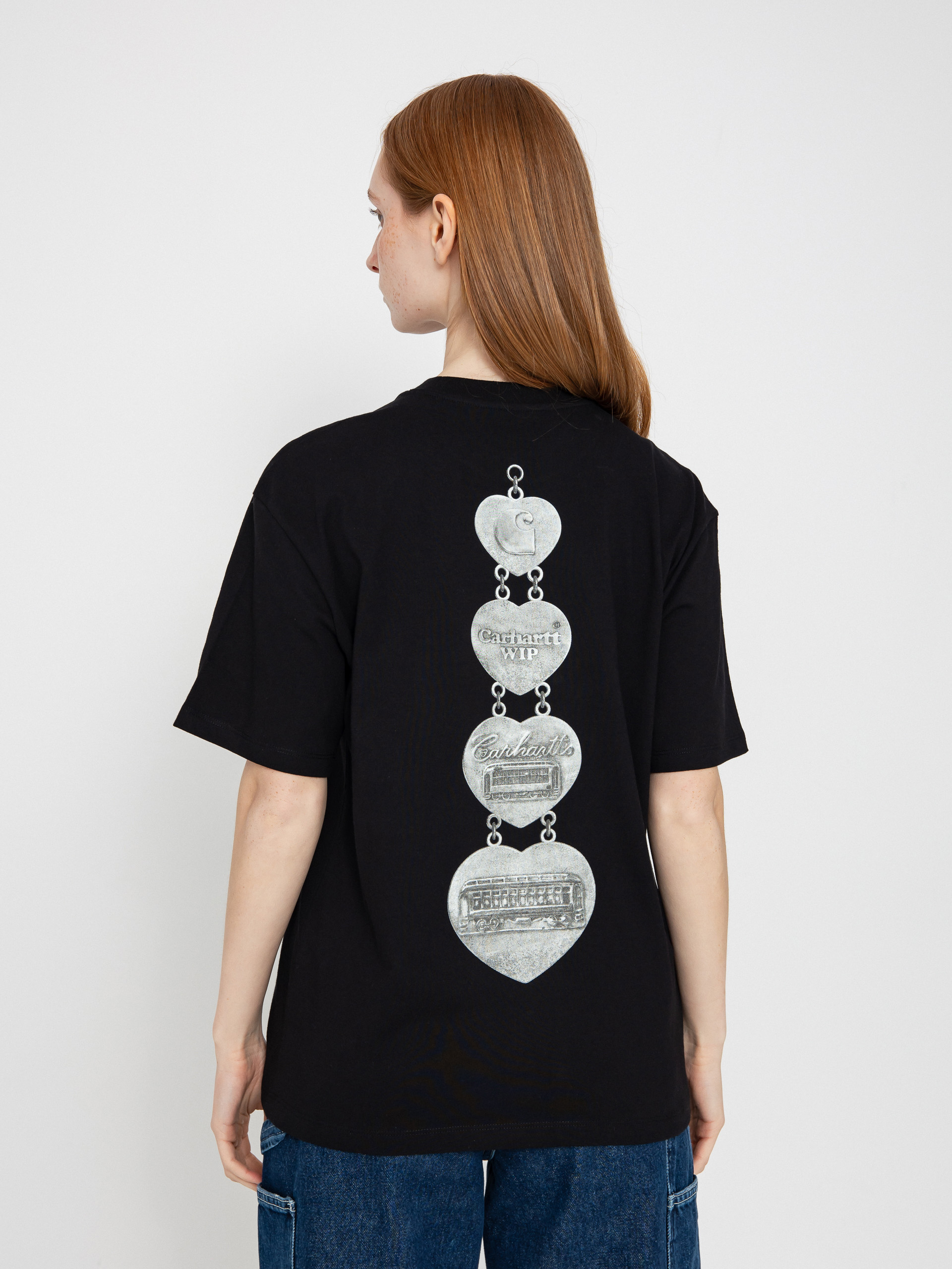 Carhartt WIP Hartt Chain Wmn T-Shirt (black)