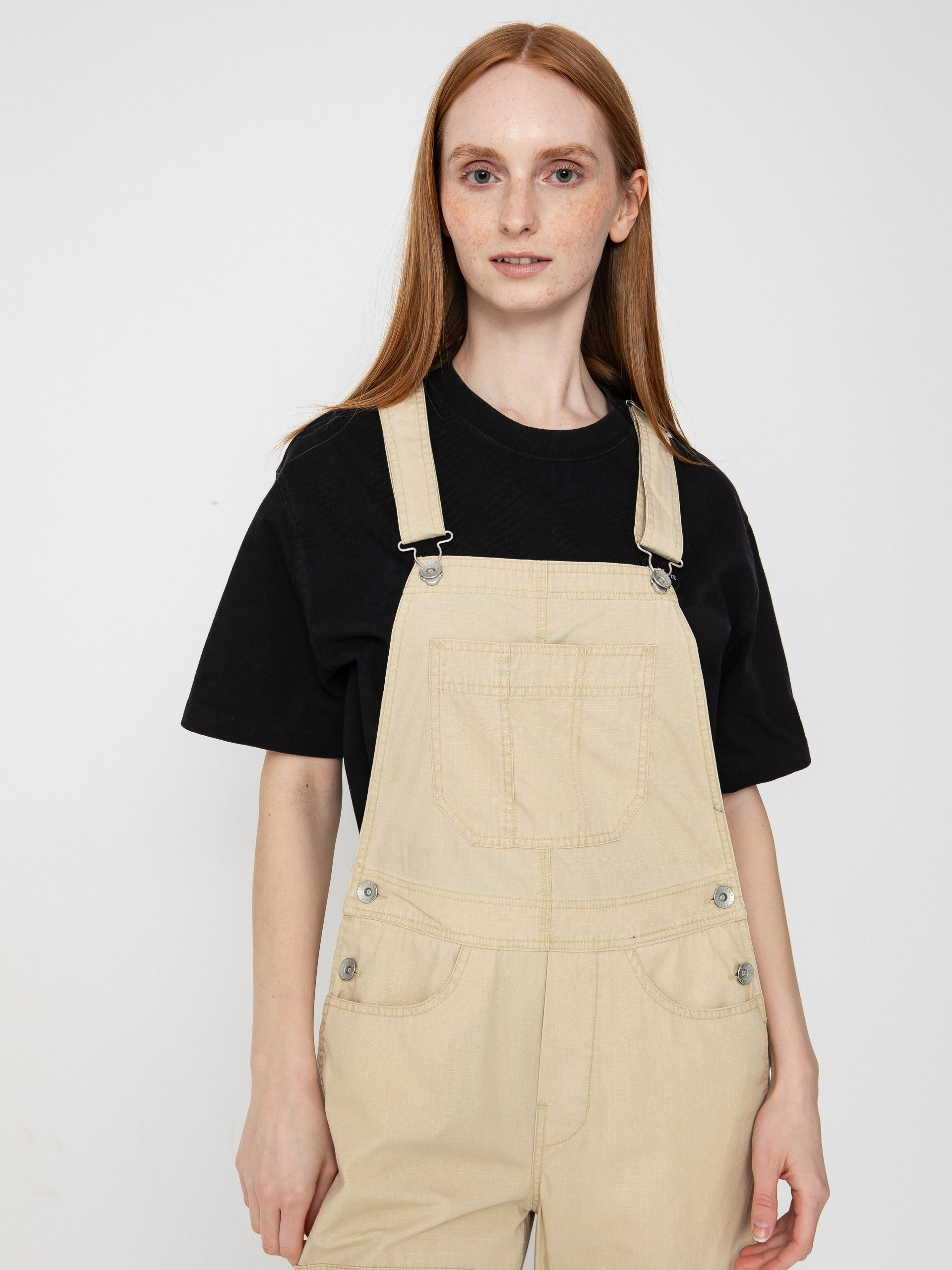 Brixton Utility Overall Pants Wmn (pale khaki)