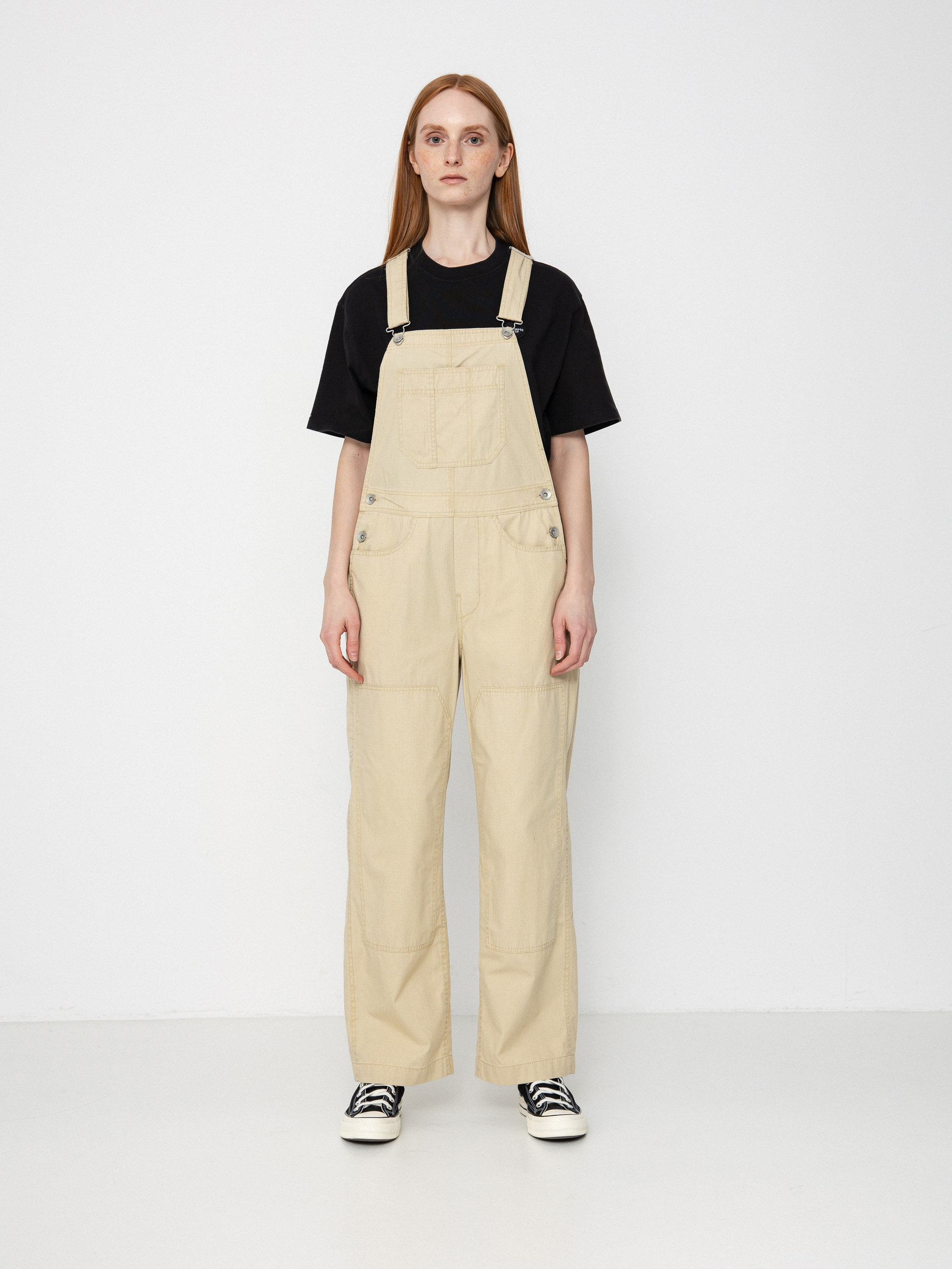 Brixton Utility Overall Hose Wmn (pale khaki)
