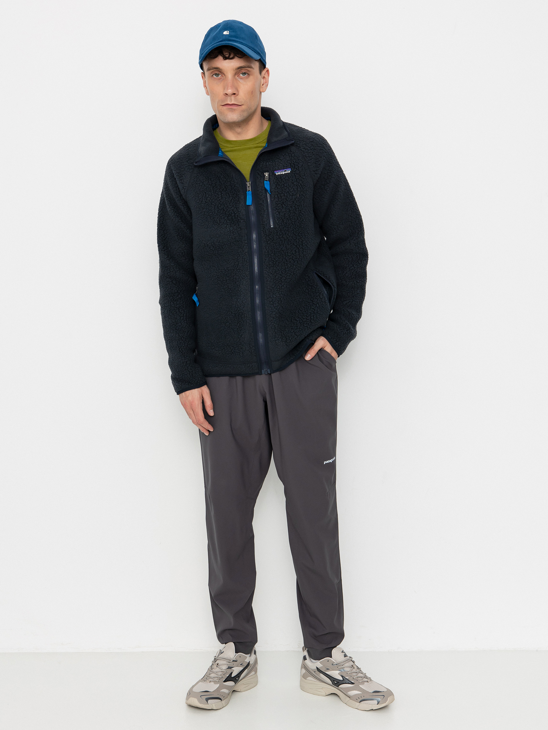 Patagonia Jacket Retro Pile - black (pitch blue w/endless blue)
