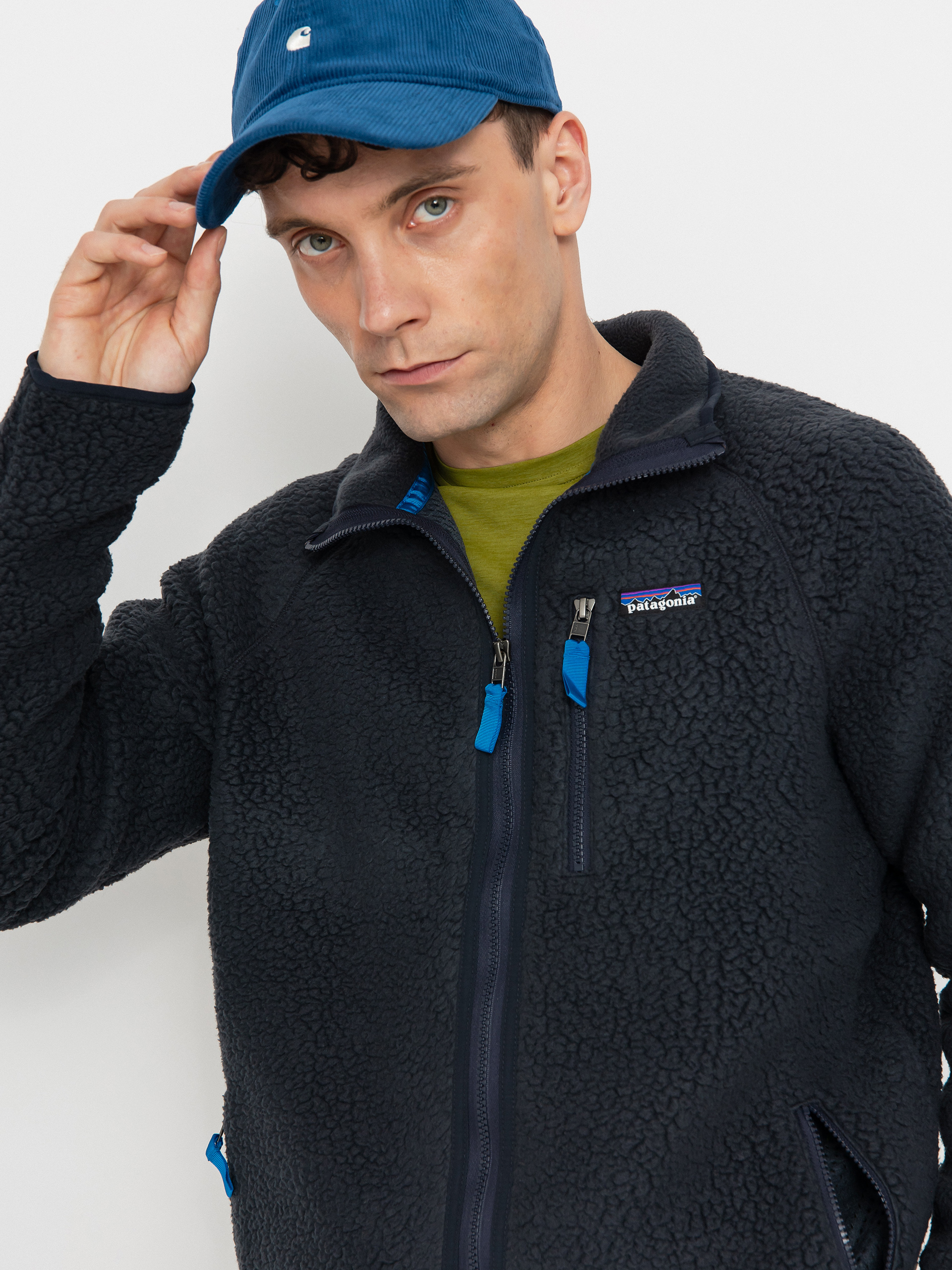 Patagonia Jacket Retro Pile - black (pitch blue w/endless blue)