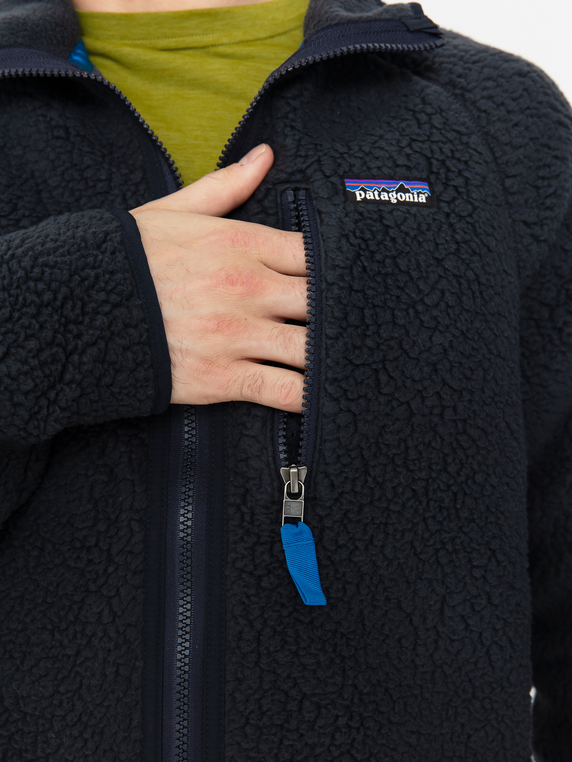 Patagonia Jacket Retro Pile (pitch blue w/endless blue)