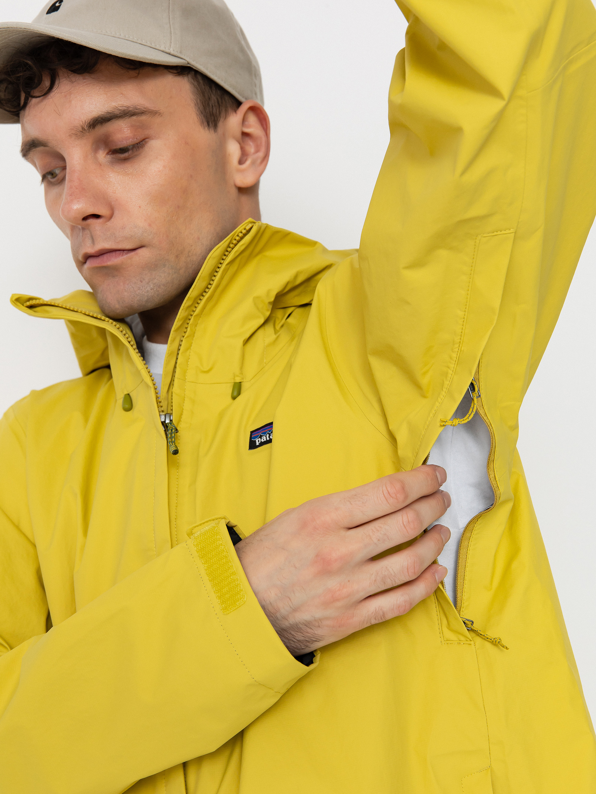 Patagonia Torrentshell 3L Jacket - yellow (bundle green)