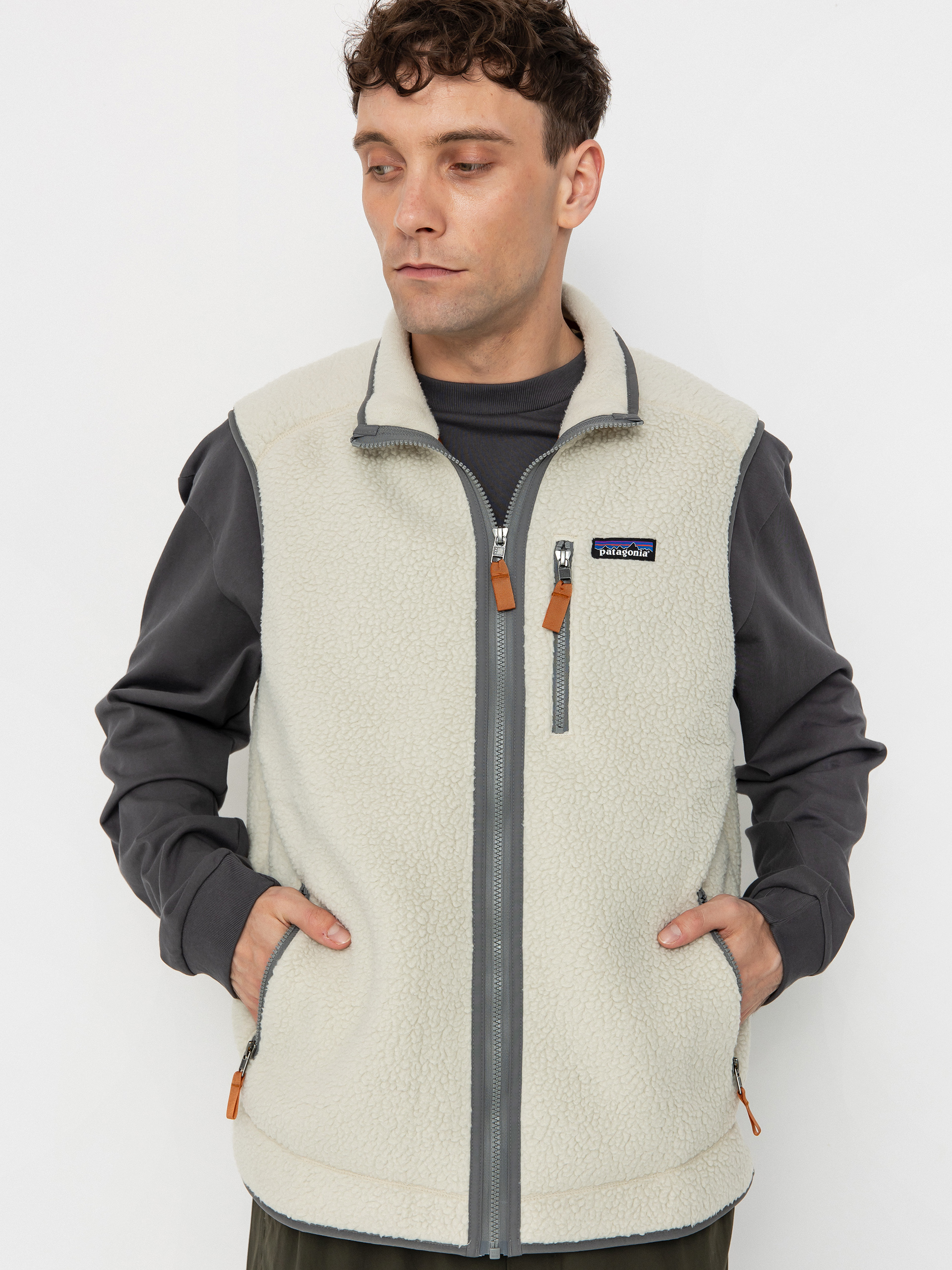 Patagonia Vest Retro Pile - white (pelican)