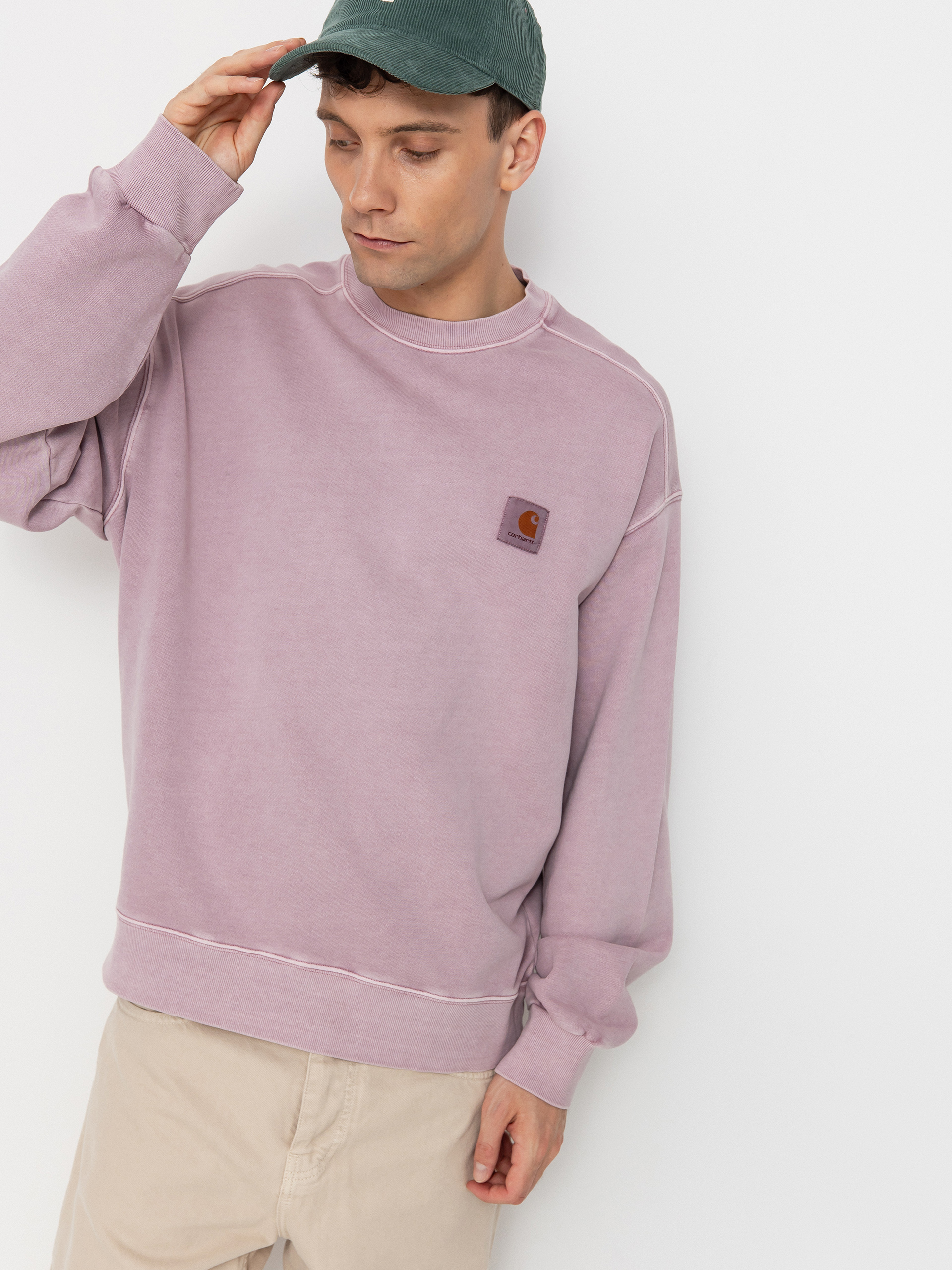 Carhartt WIP Nelson Wmn Sweatshirt - pink (magenta)