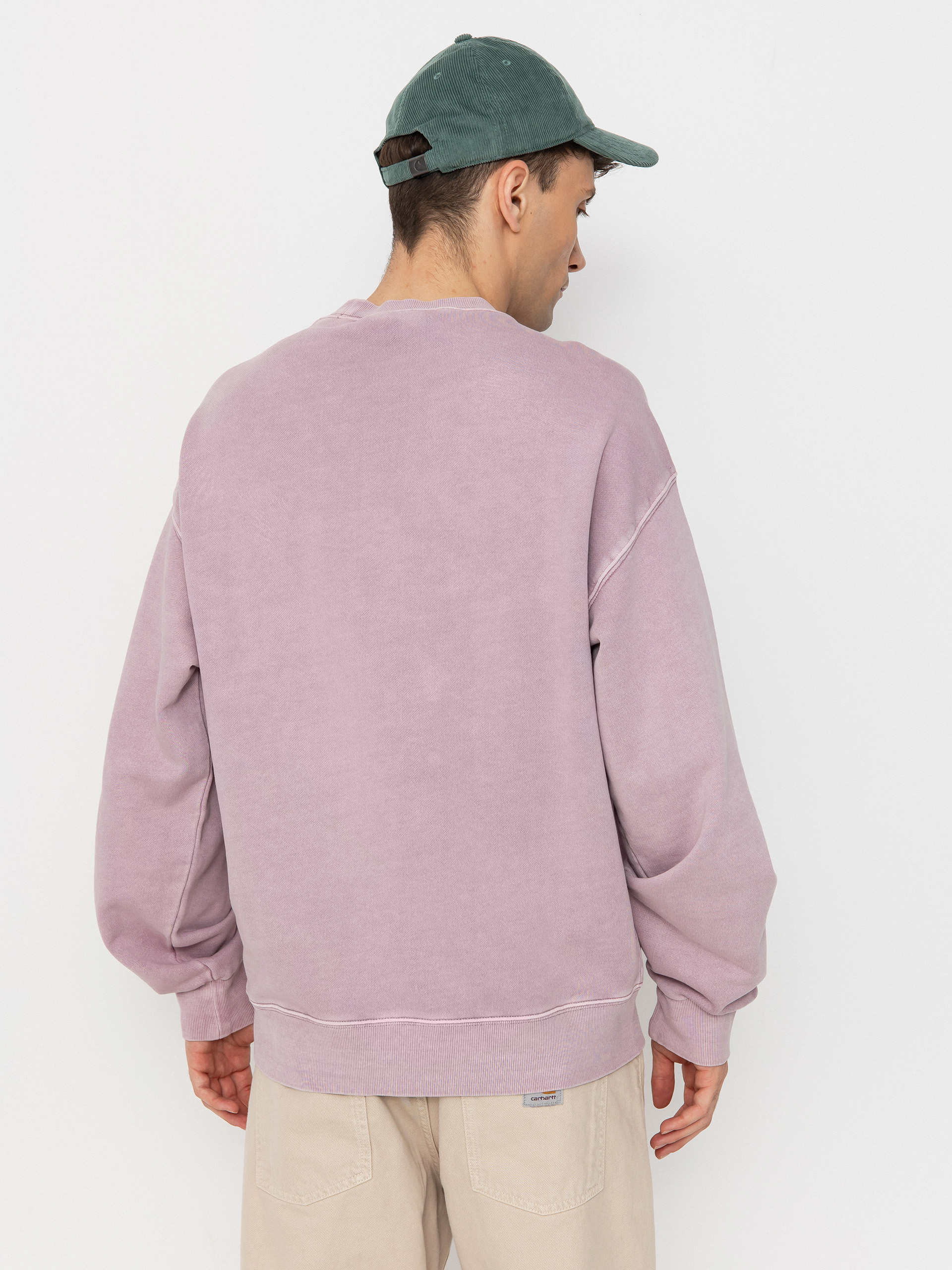 Carhartt WIP Nelson Sweatshirt - pink (hortensia)