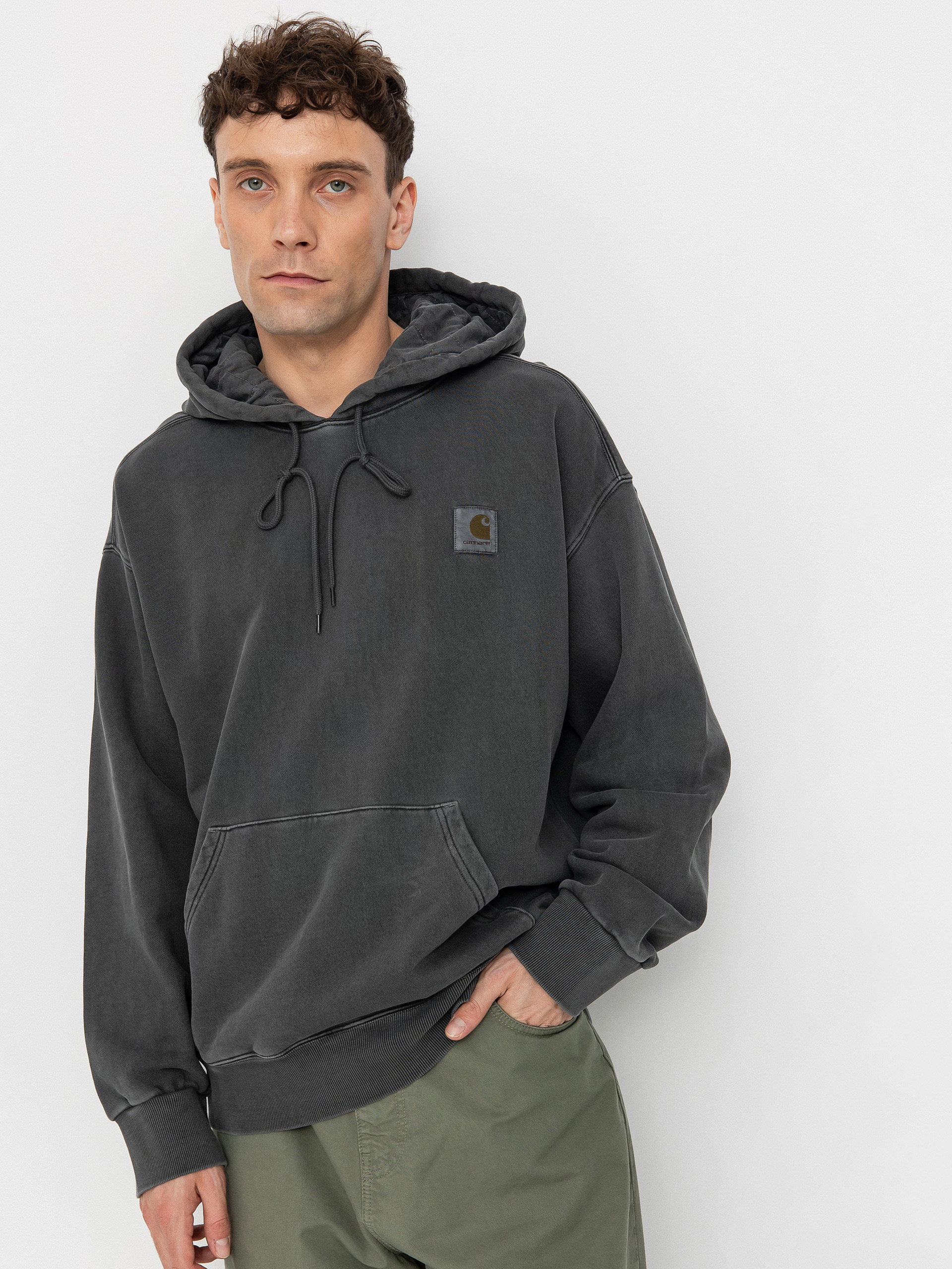 Carhartt WIP Nelson HD Hoodie (graphite)