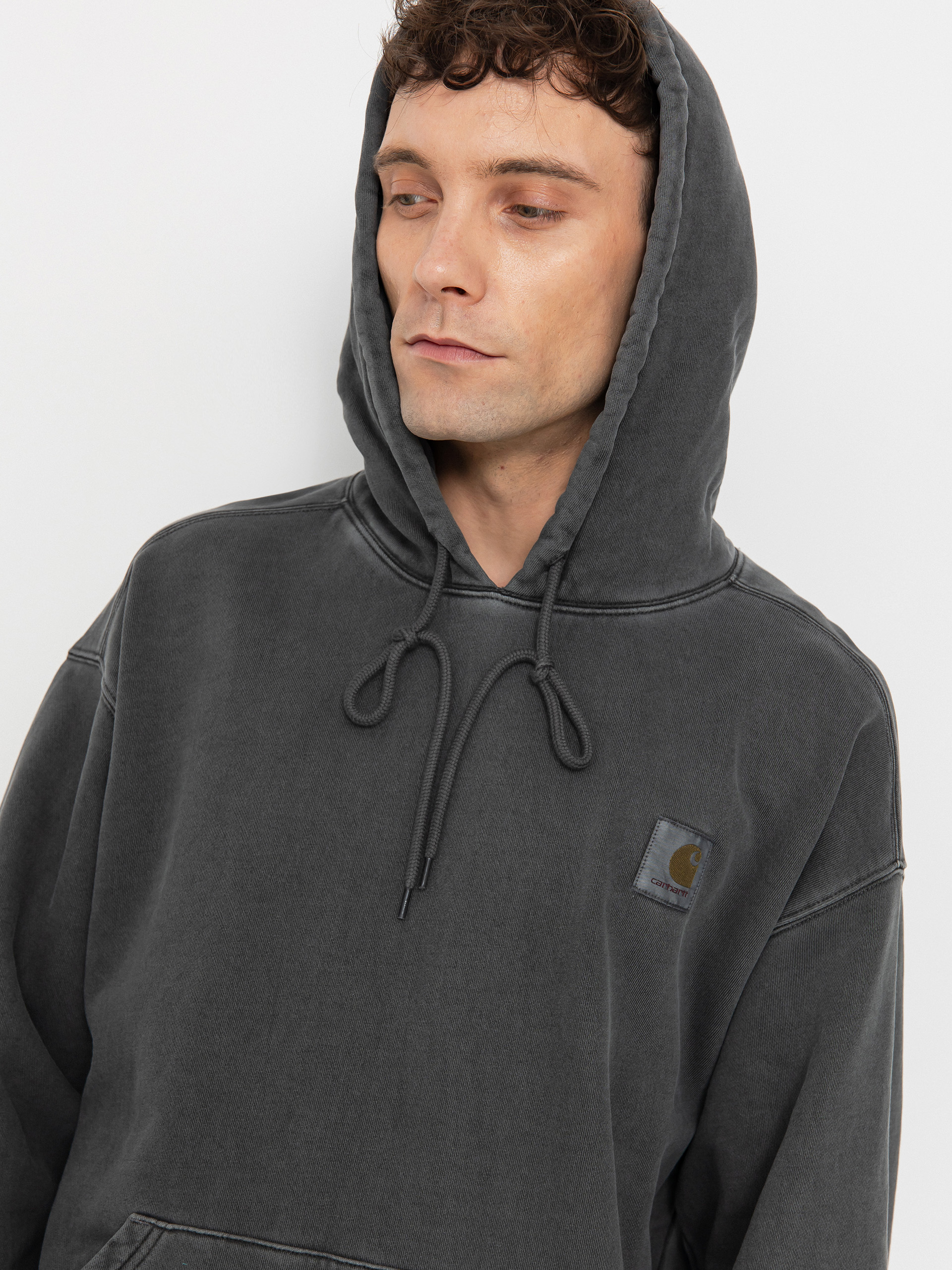 [Carhartt WIP]NELSON パーカー Carhartt WIP Hooded Nelson Jacket Charcoal | Cultizm