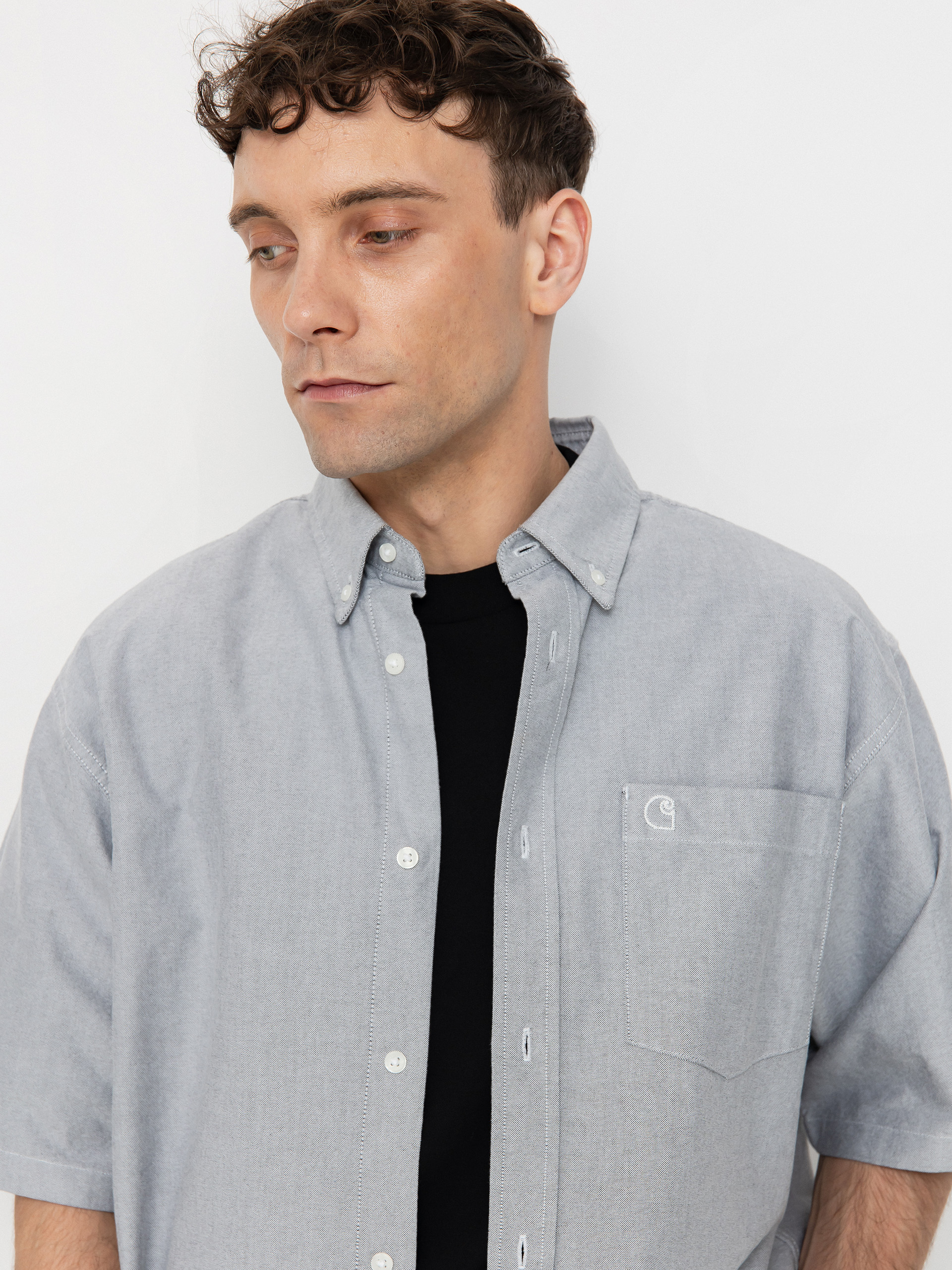 Carhartt WIP Braxton Hemd (graphite/wax)