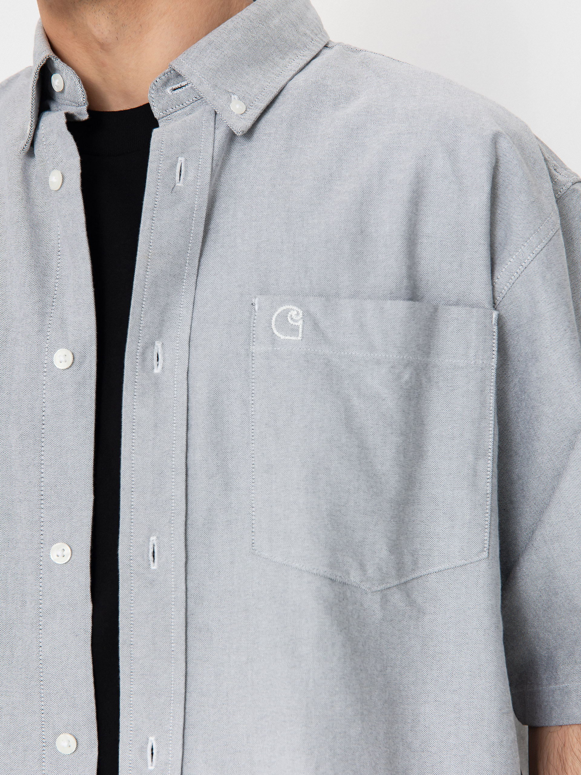 Carhartt WIP Braxton Hemd (graphite/wax)