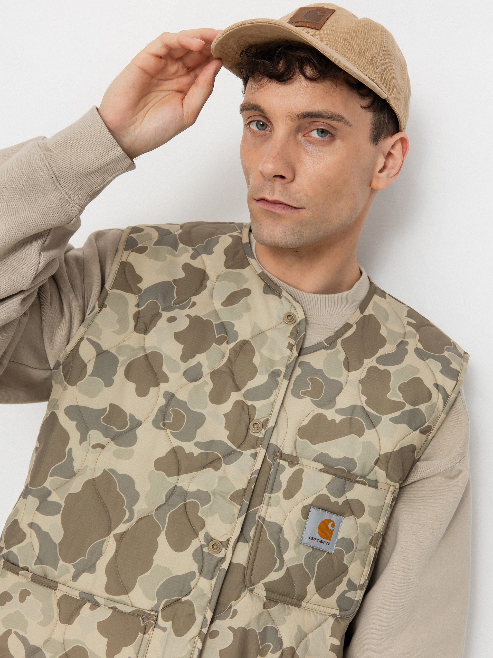 Carhartt WIP Skyton Vest - camo (camo duck/desert)