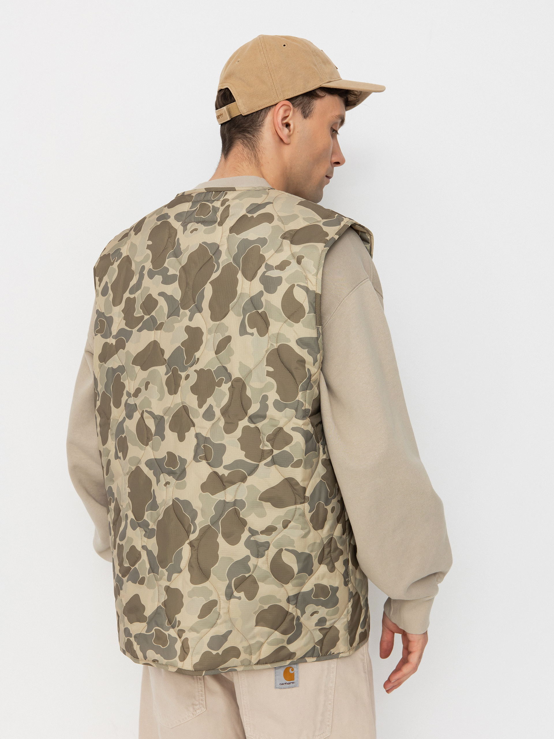 Carhartt WIP Skyton Weste (camo duck/desert)