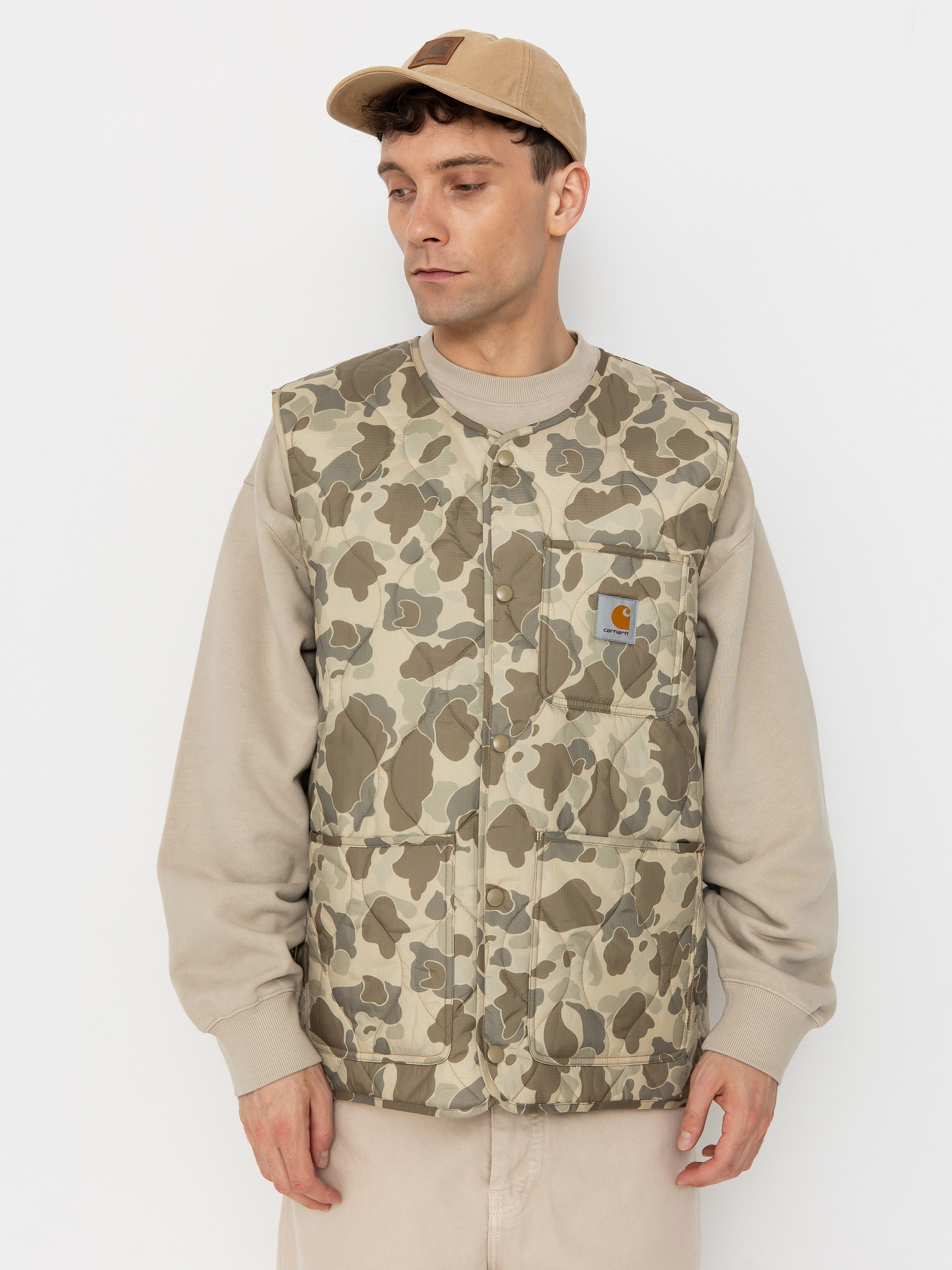 Carhartt WIP Skyton Weste (camo duck/desert)