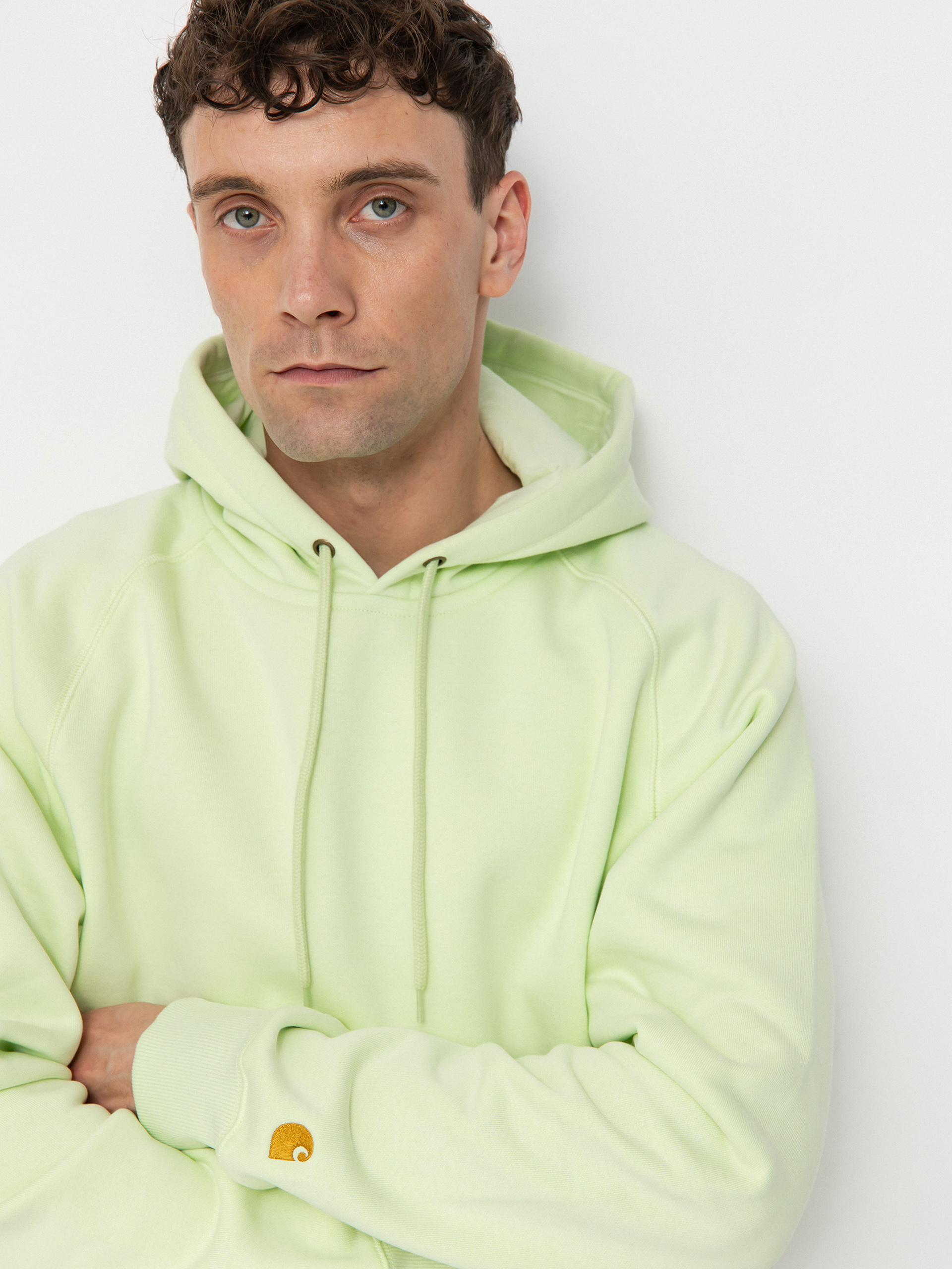 Carhartt WIP Chase HD Hoodie (air green/gold)