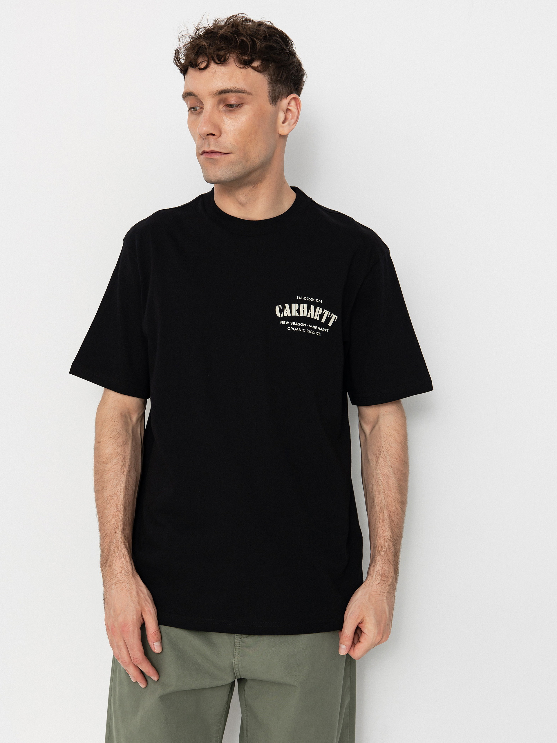 Carhartt WIP Catalogue C Logo T-Shirt (black)