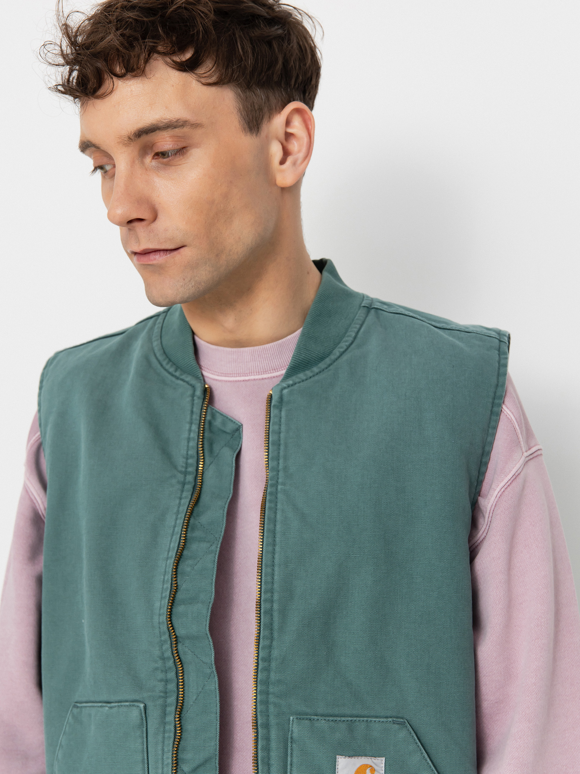 Carhartt WIP Vest Classic - green (silver pine)