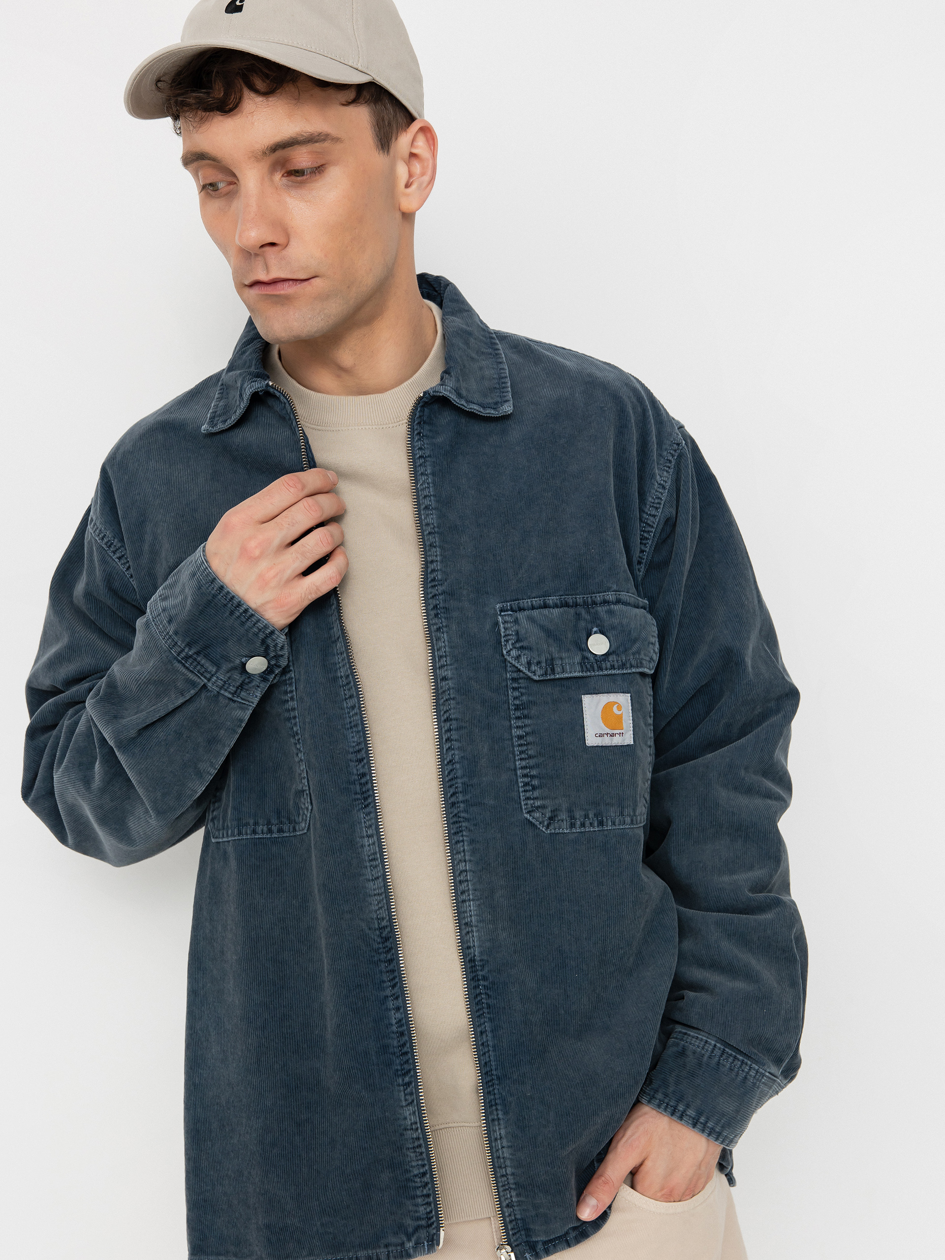 Carhartt WIP Reynold Jacket (dusky blue)