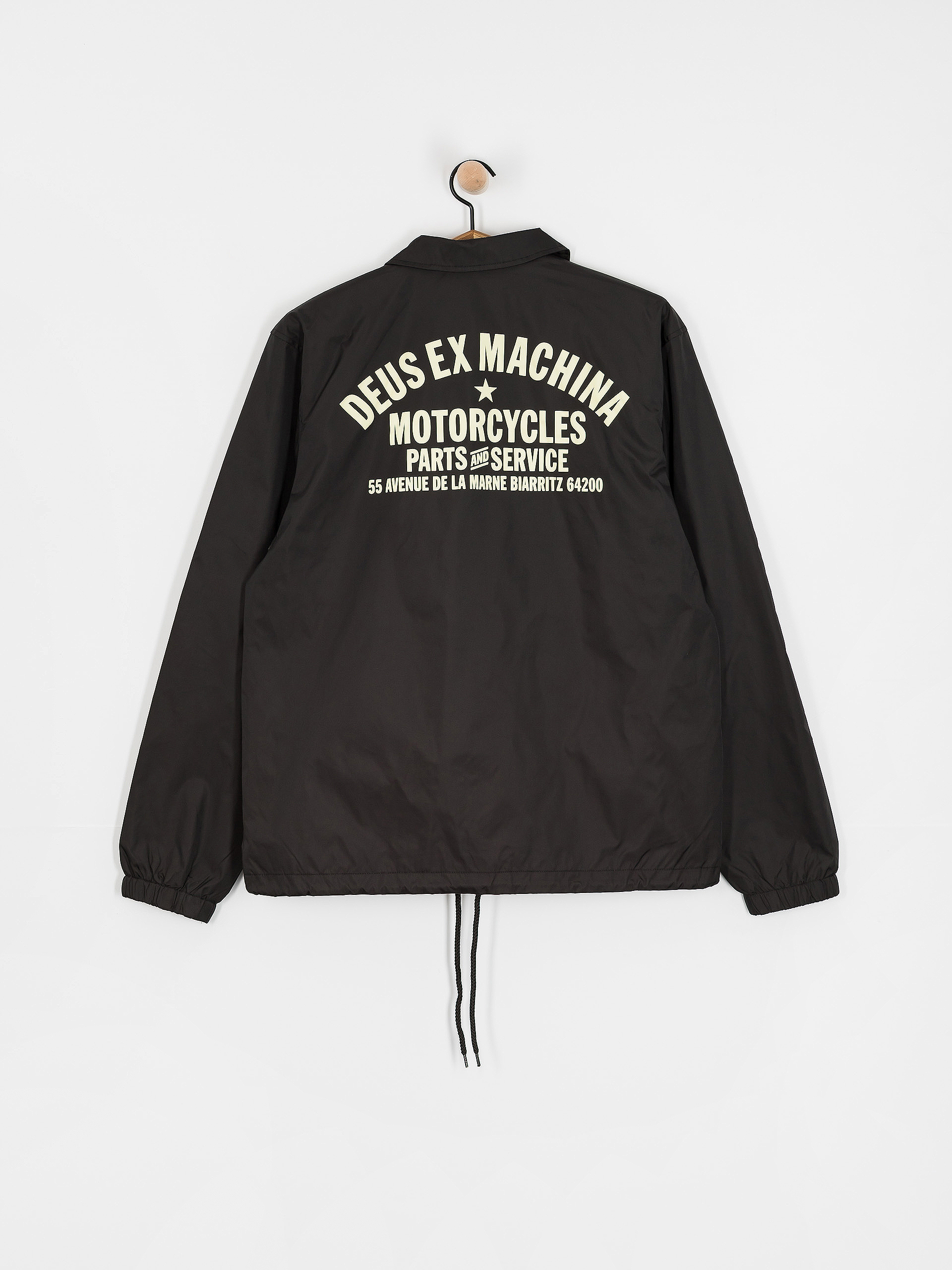 Deus Ex Machina Jacke Biarritz Coach (black)