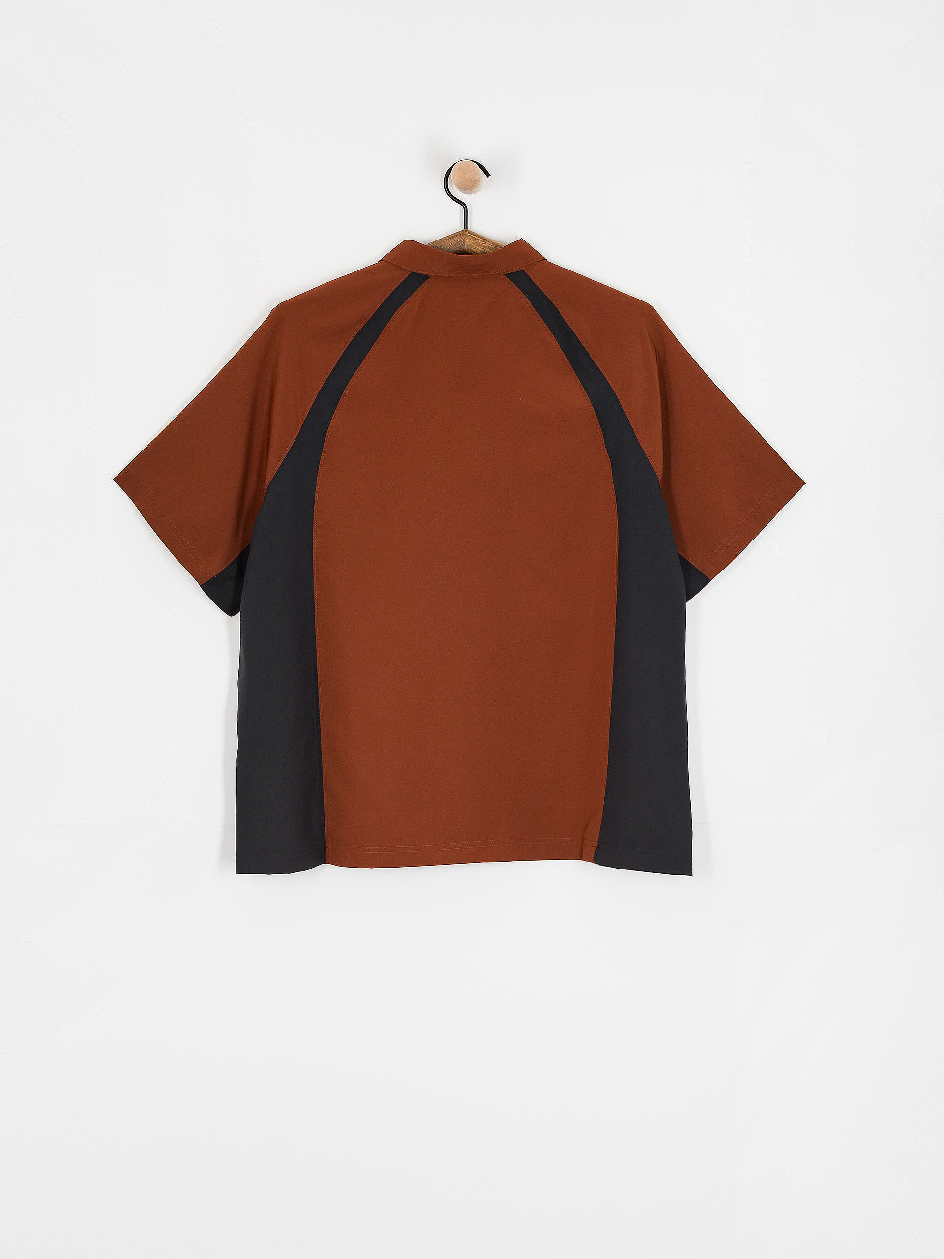 Nike SB Hemd Dri Fit Bowler2 Woven (cinnamon/black/white)