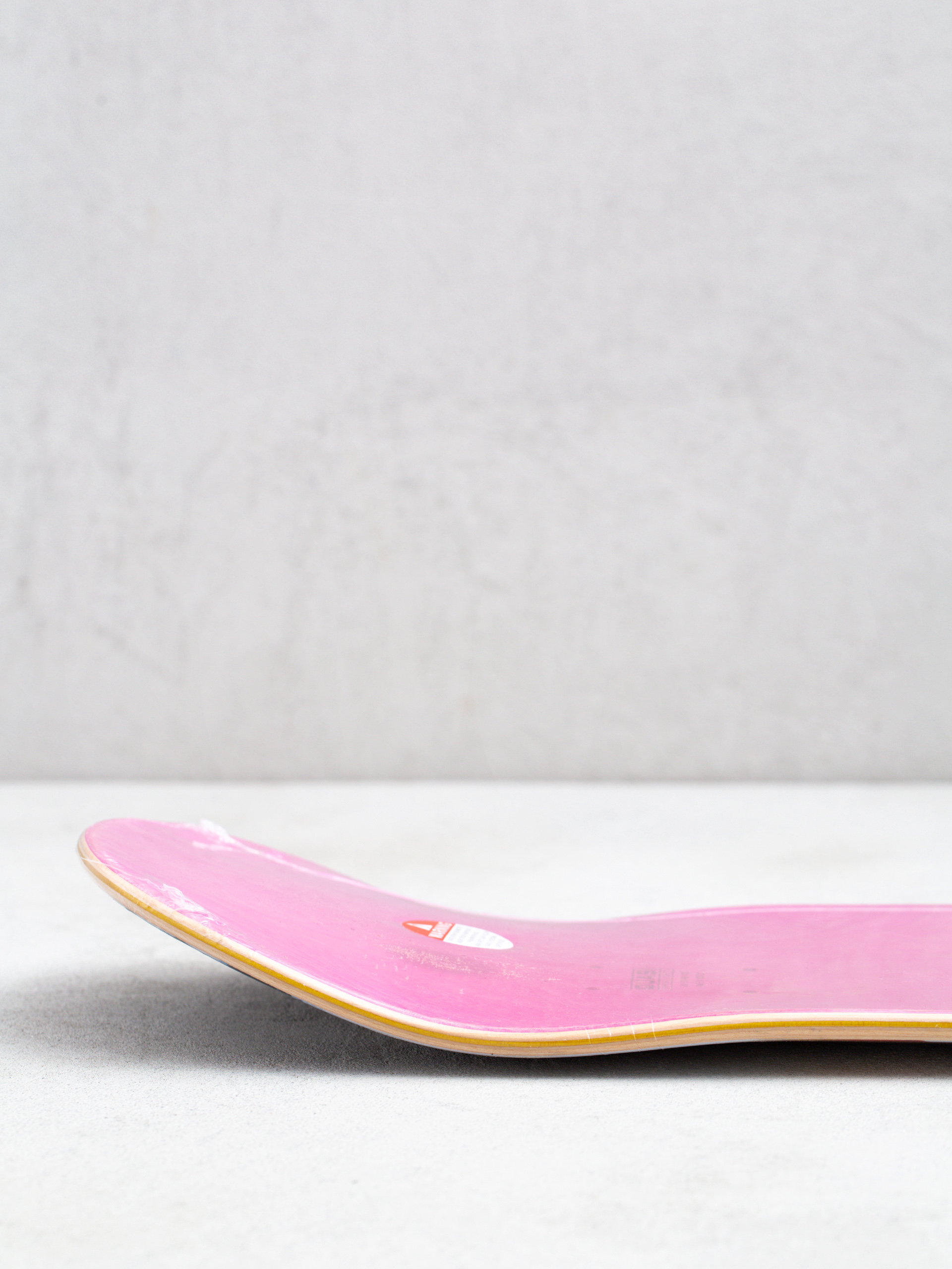 Quasi Skateboards Deck Crockett Bio (white/pink)