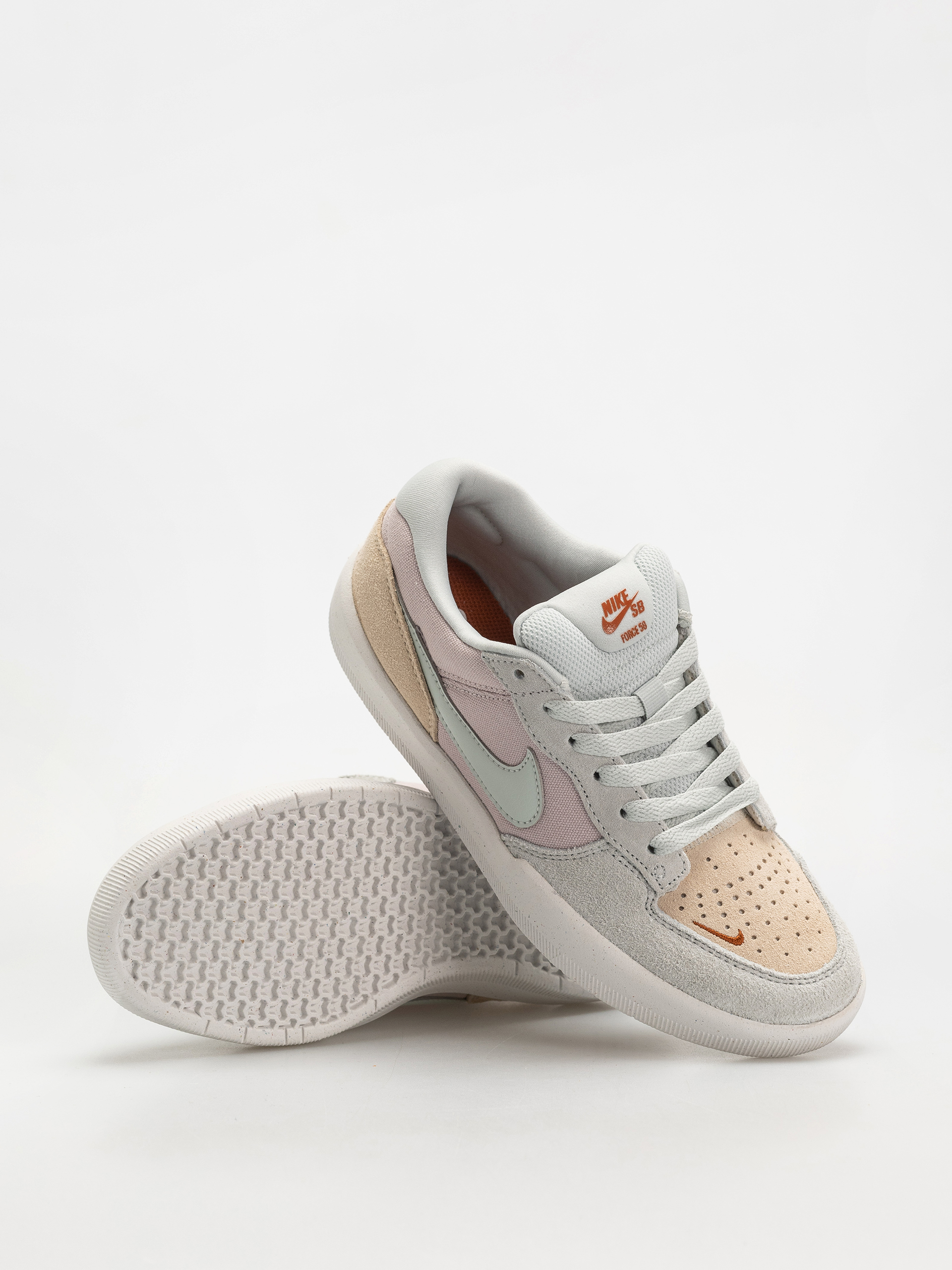Nike SB Force 58 Schuhe (platinum violet/light silver sanddrift)
