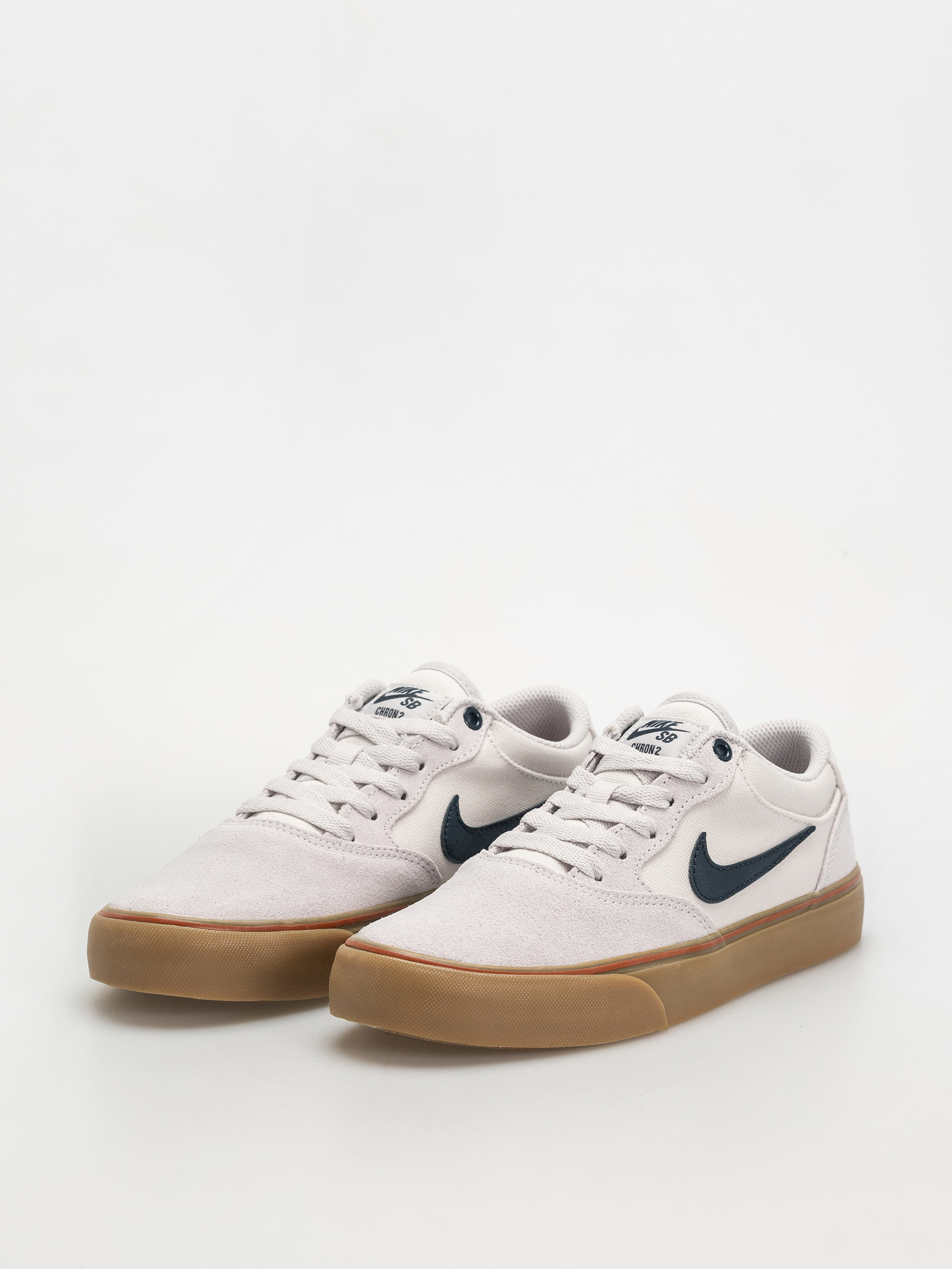 Nike SB Chron 2 Shoes (vast grey/armory navy dark russet)