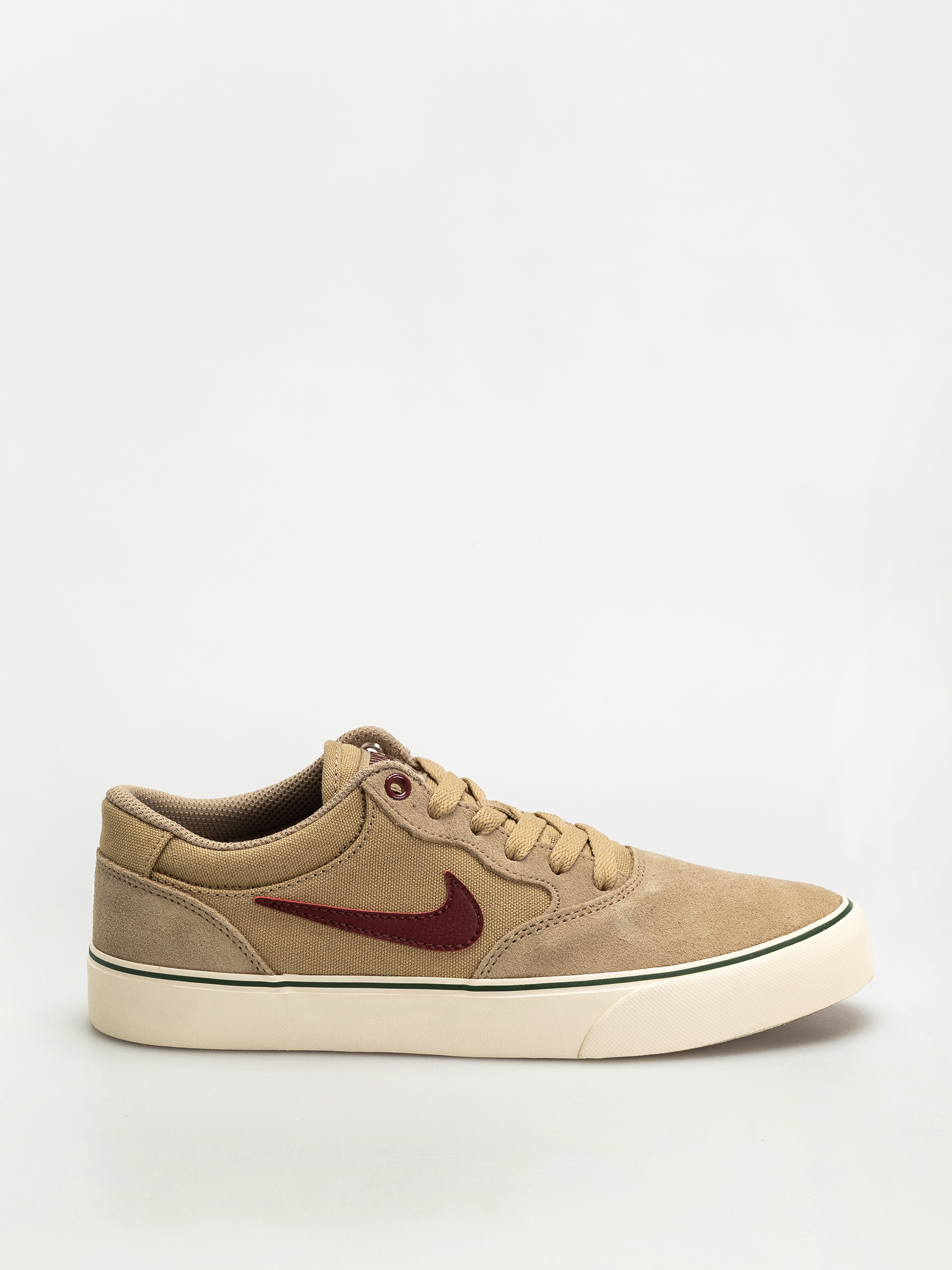 Nike SB Chron 2 Shoes (parachute beige/dark team red)