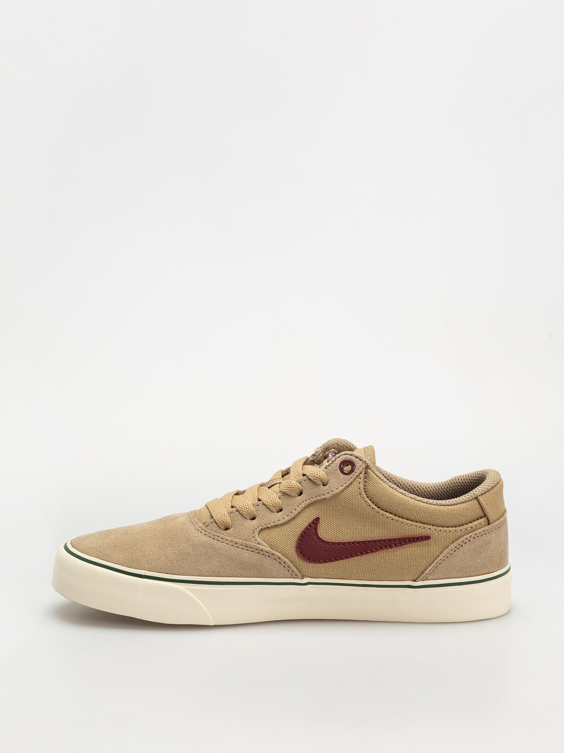 Nike SB Chron 2 Shoes (parachute beige/dark team red)