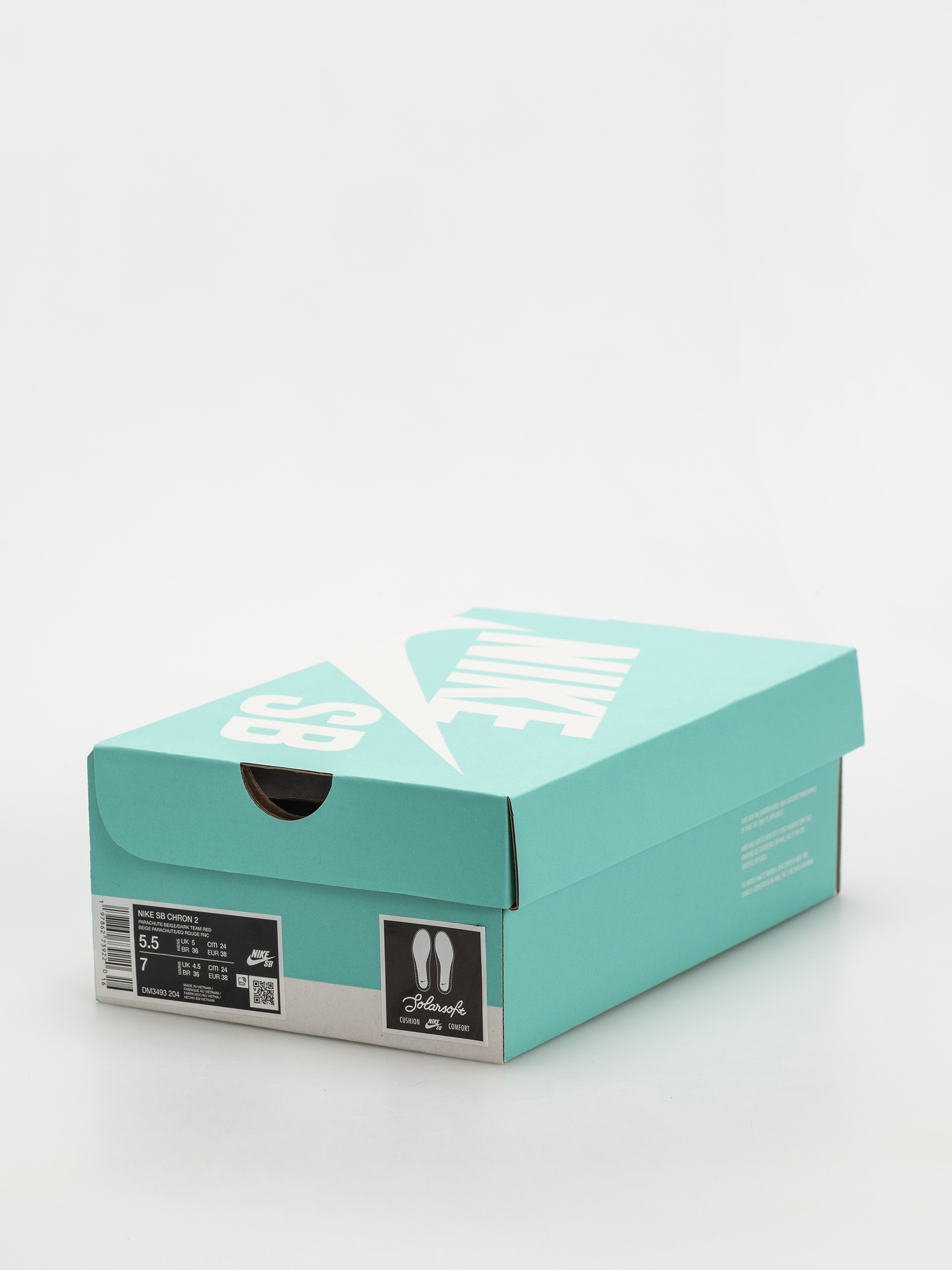 Nike SB Chron 2 Schuhe (parachute beige/dark team red)