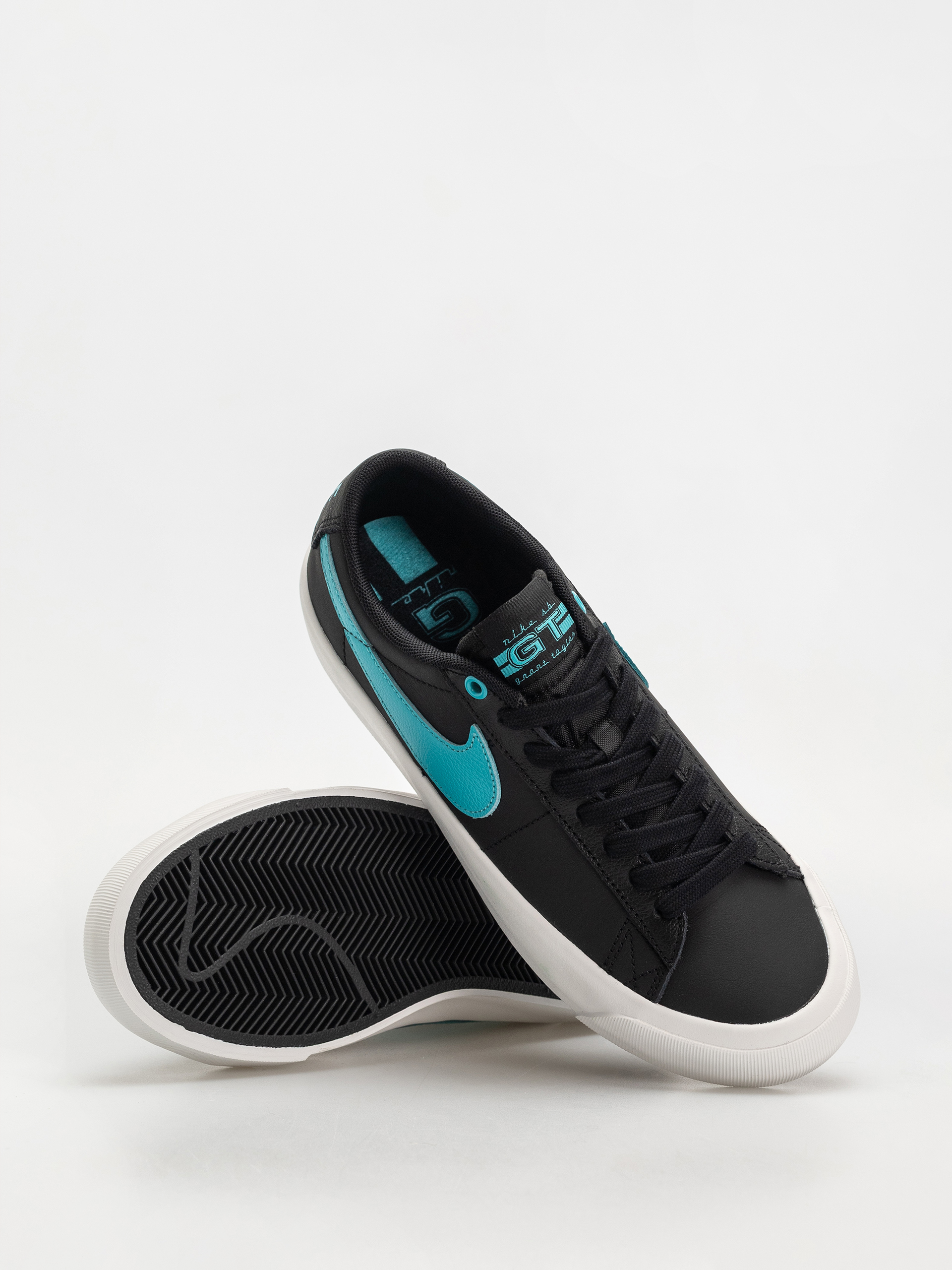 Nike SB Blazer Low Pro Gt Shoes (black/dusty cactus black summit white)