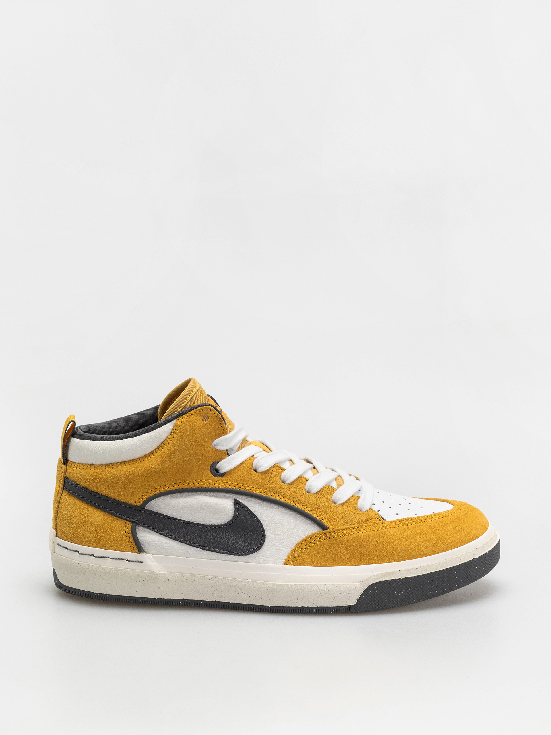 Nike SB React Leo Shoes - grey, golden (university gold/dark grey)