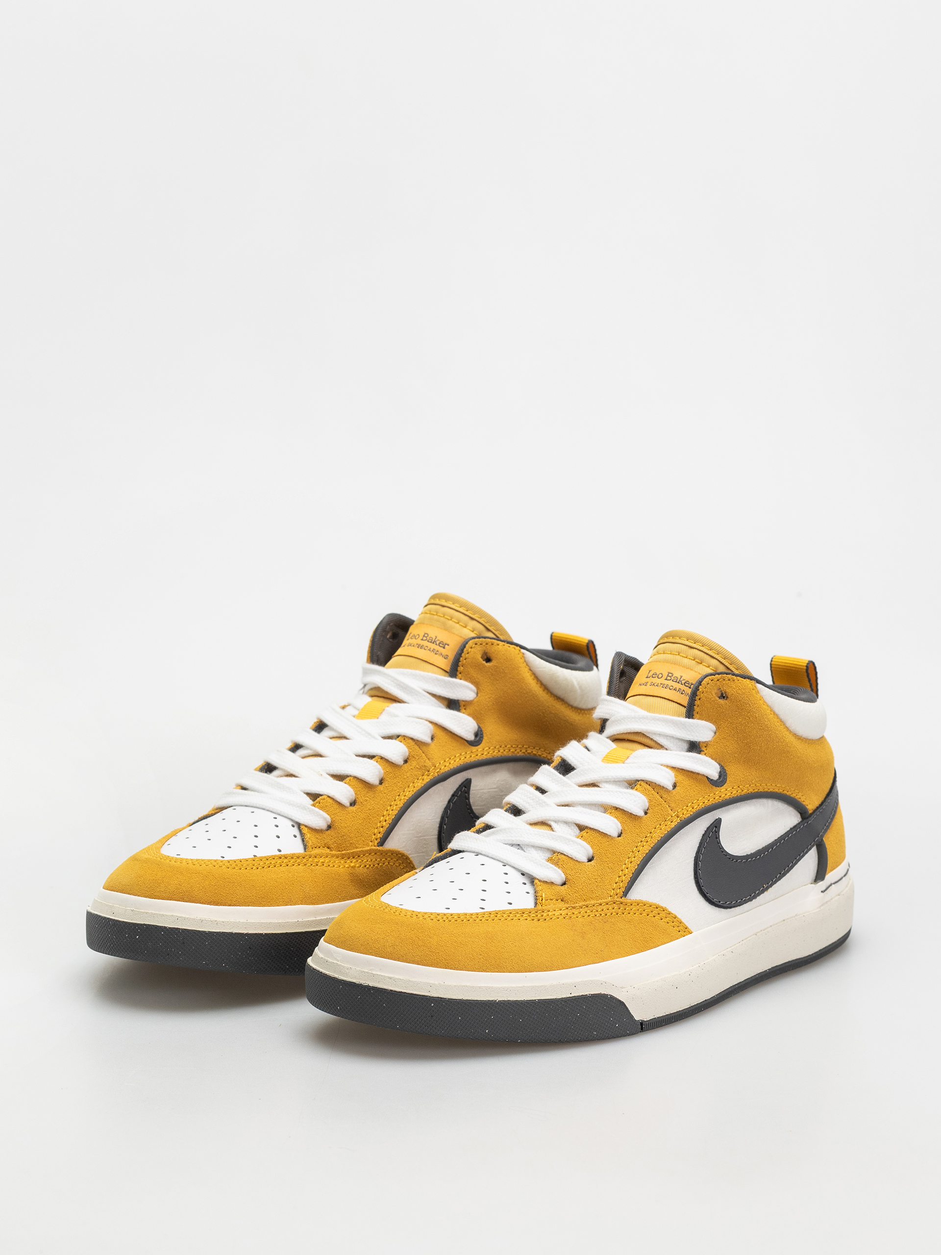 Nike SB React Leo Shoes (university gold/dark grey)
