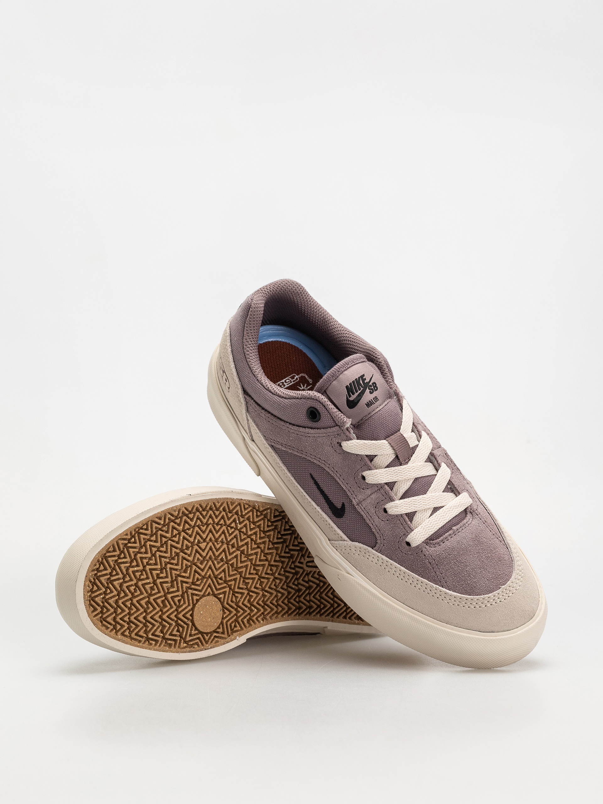 Nike SB Malor TE Shoes (taupe grey/black lt orewood brn cinnamon)