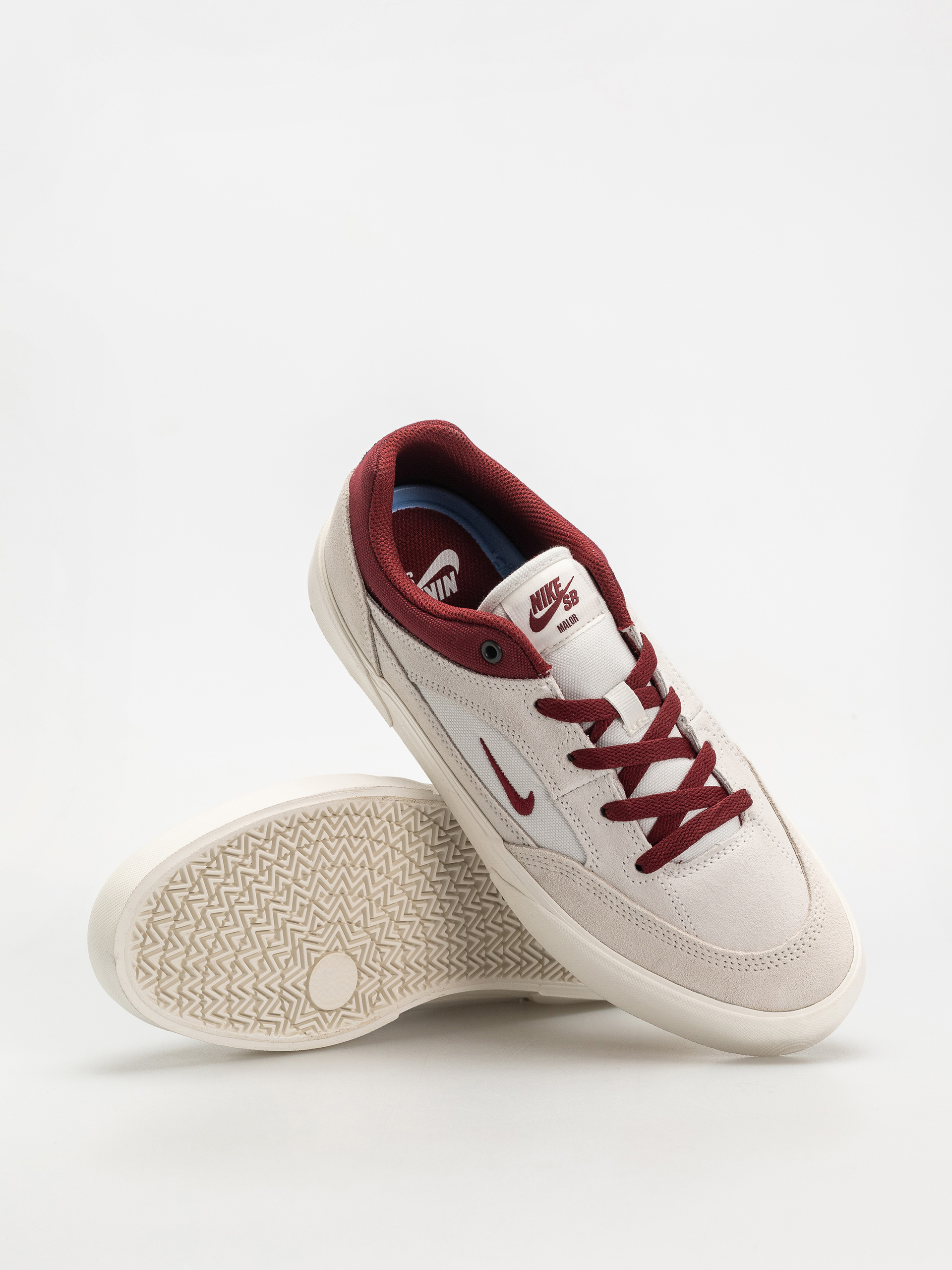 Nike SB Malor Schuhe (summit white/team red phantom sail)