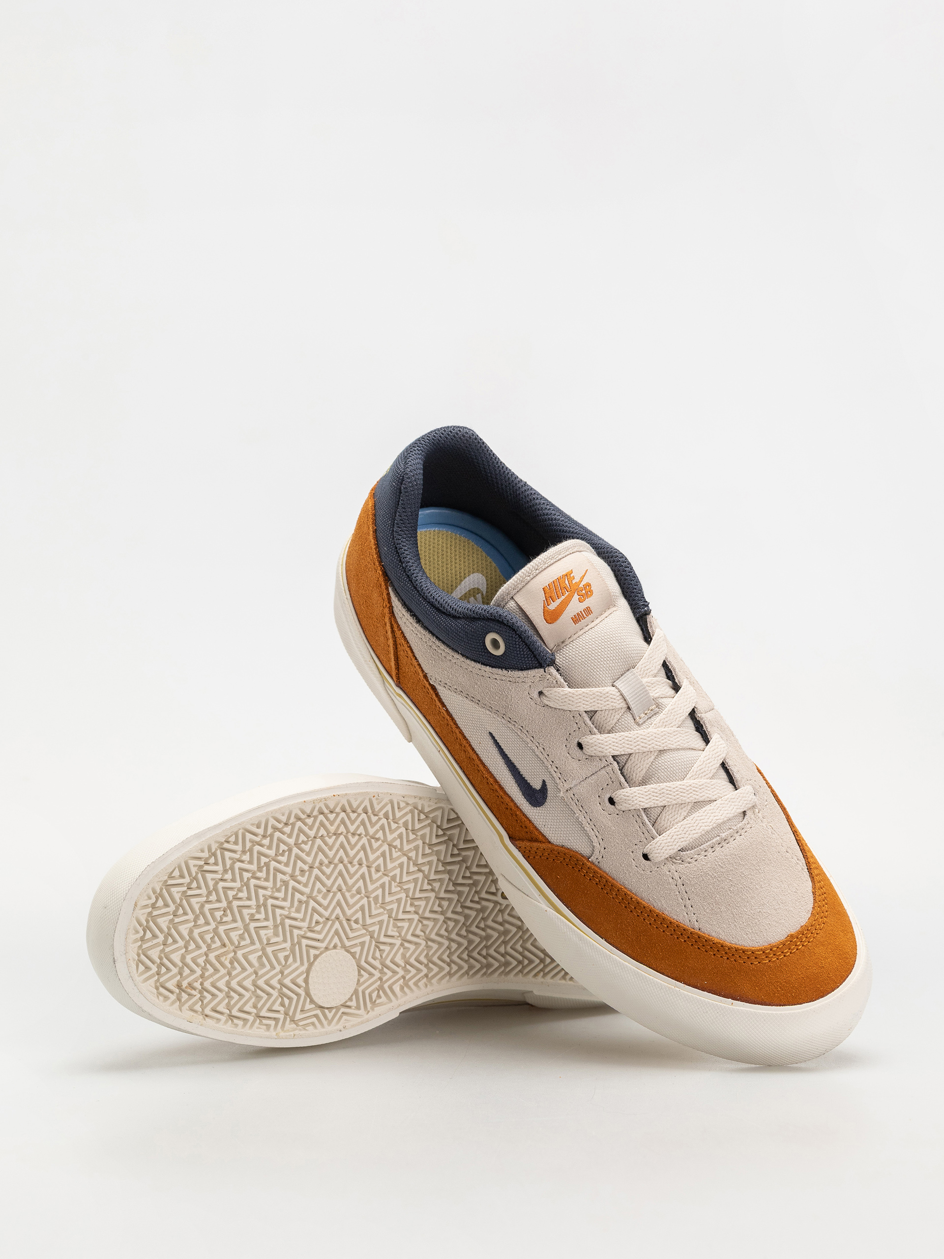 Nike SB Malor Schuhe (lt orewood brn/thunder blue monarch sail)