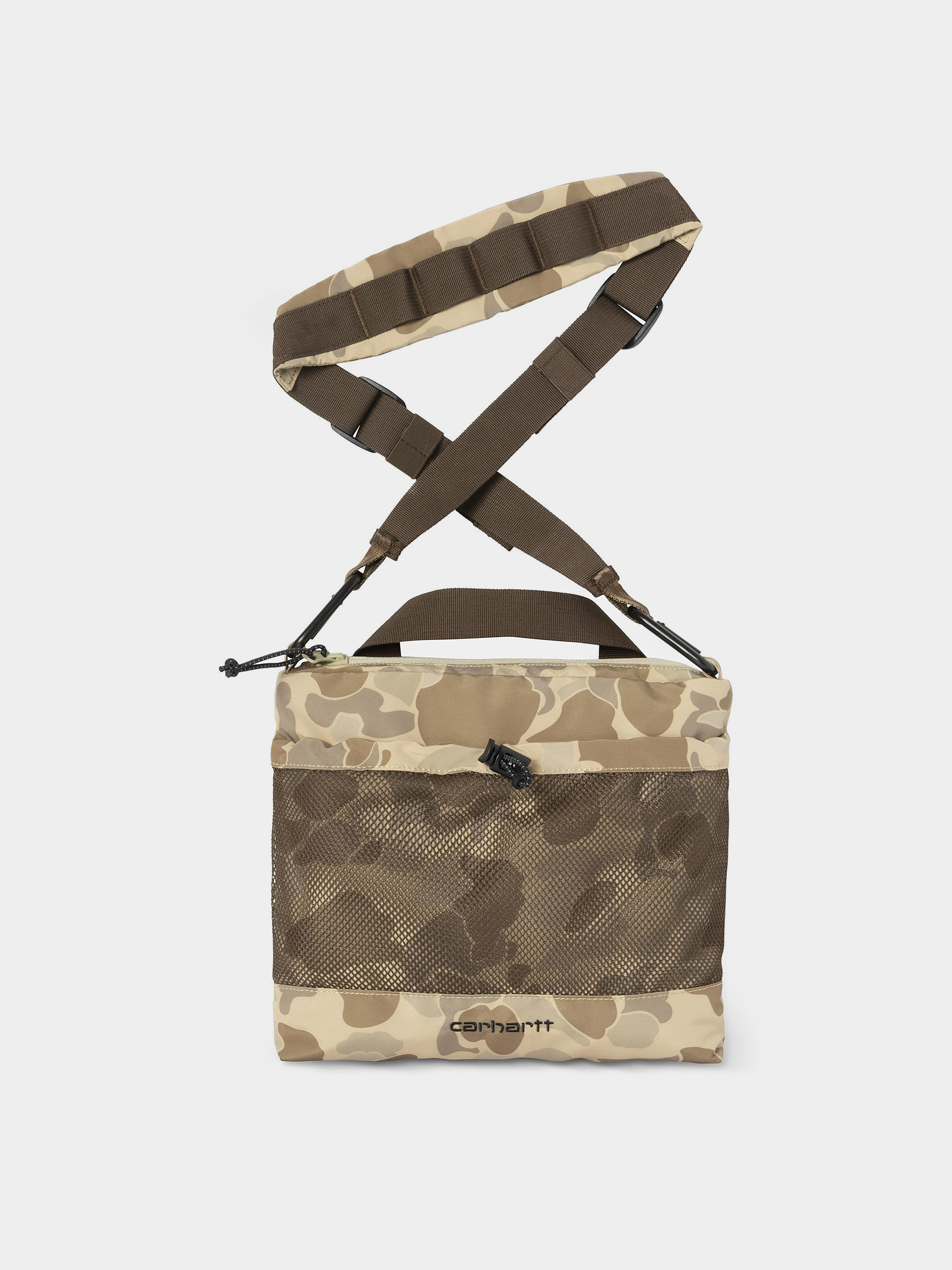 Carhartt WIP Schultertasche Irwin (camo duck/desert/liberica/black)
