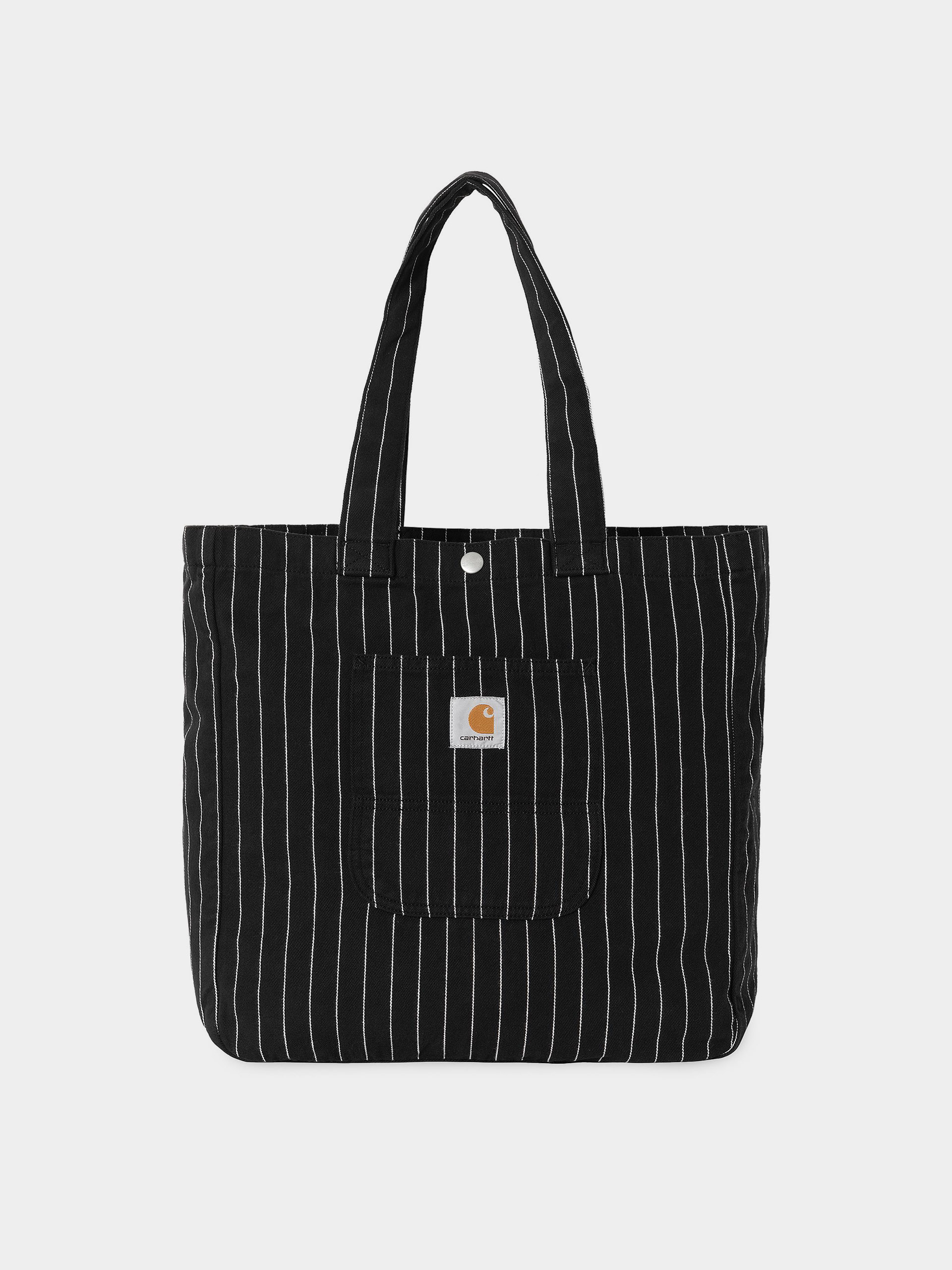 Carhartt WIP Hendry Tote Bag (seaton stripe/black/wax)