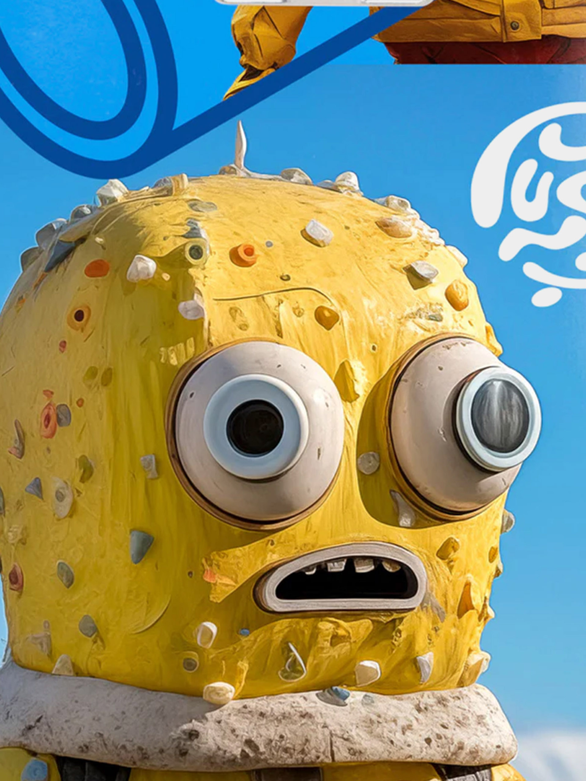 Push Skateboard Yellow Man Fp (blue)