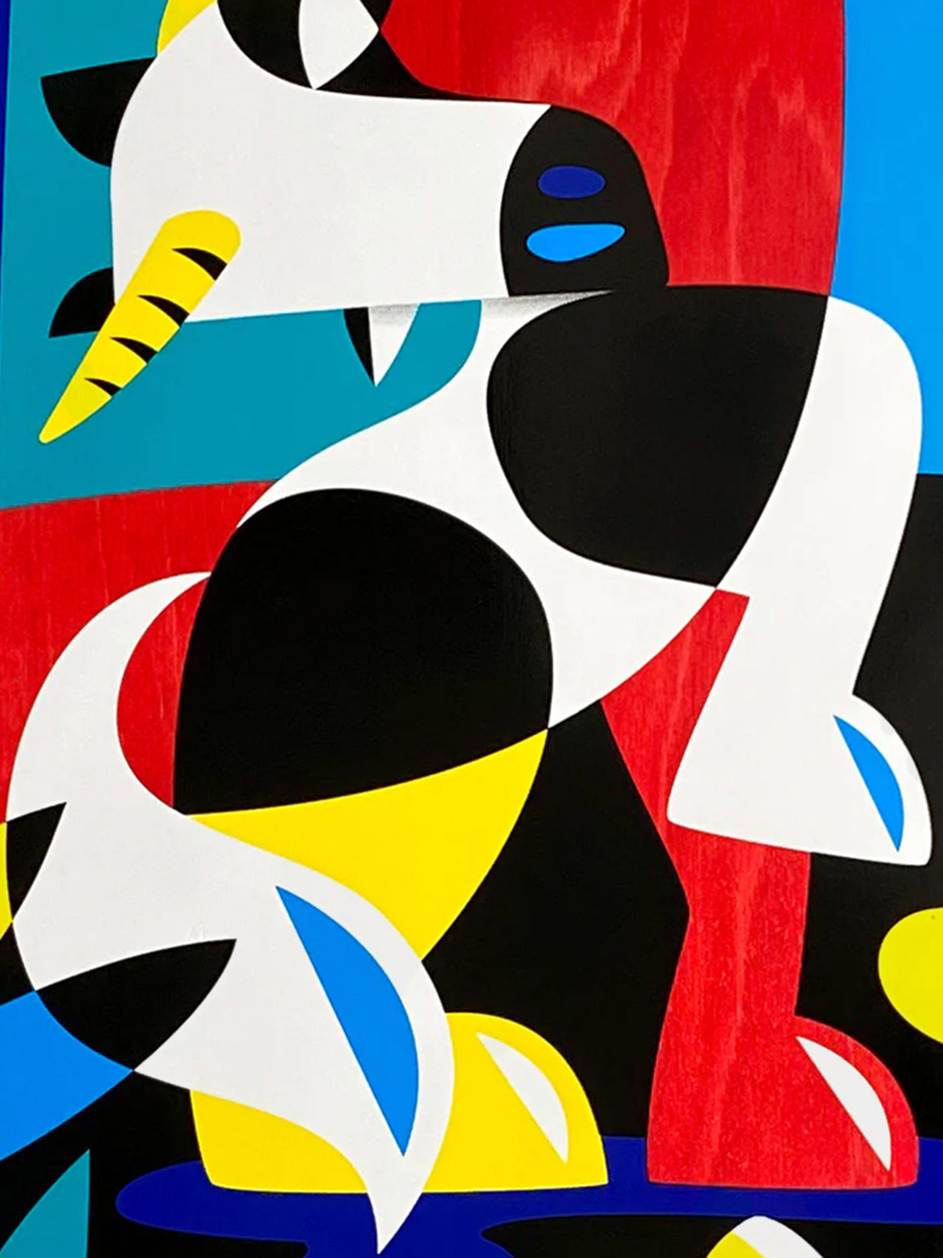 Push Skateboard Louie Barletta Guest (red/blue)